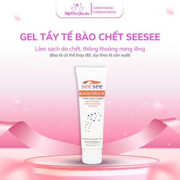 [SEESEE] Gel Tẩy tế bào chết, Làm sạch da toàn thân