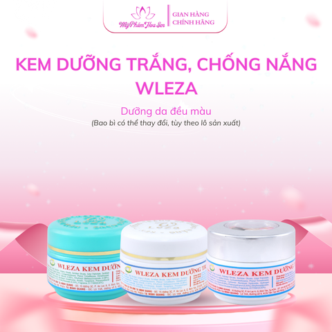 [WLEZA - TRẦN] Kem Dưỡng trắng da, Chống nắng