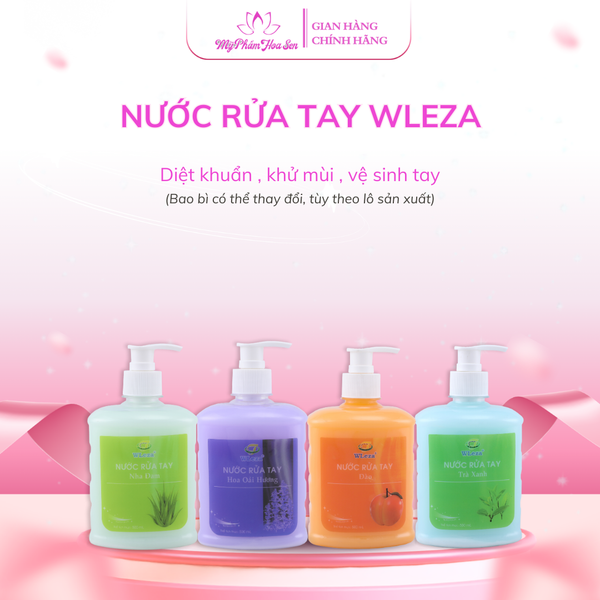 Combo 2 chai Nước rửa tay Wleza