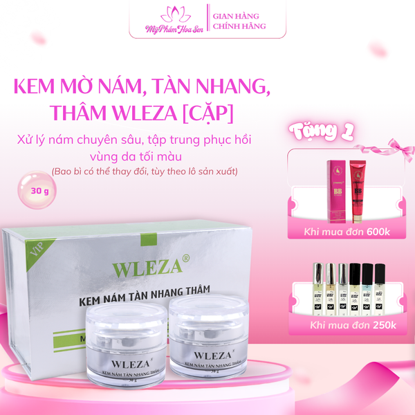 [WLEZA - CẶP] Kem Ngừa nám, Tàn nhang, Thâm