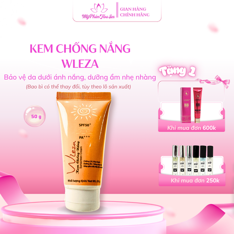 [WLEZA] Kem chống nắng dưỡng da, SPF50 PA +++