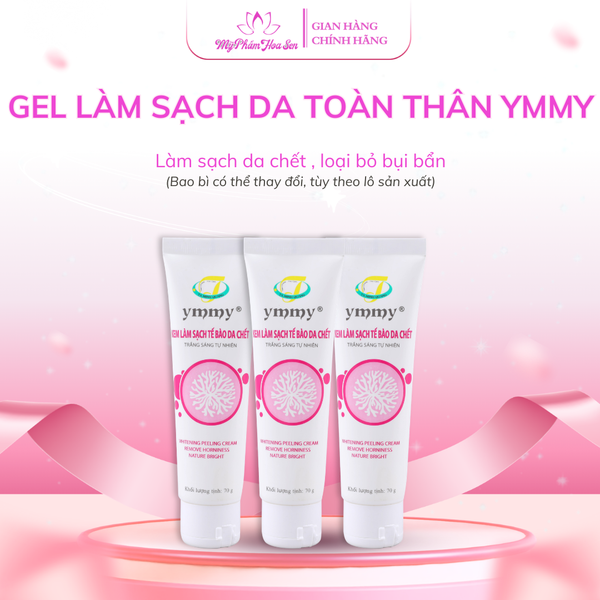 [YMMY] Gel Tẩy da chết toàn thân, Giúp da mịn màng