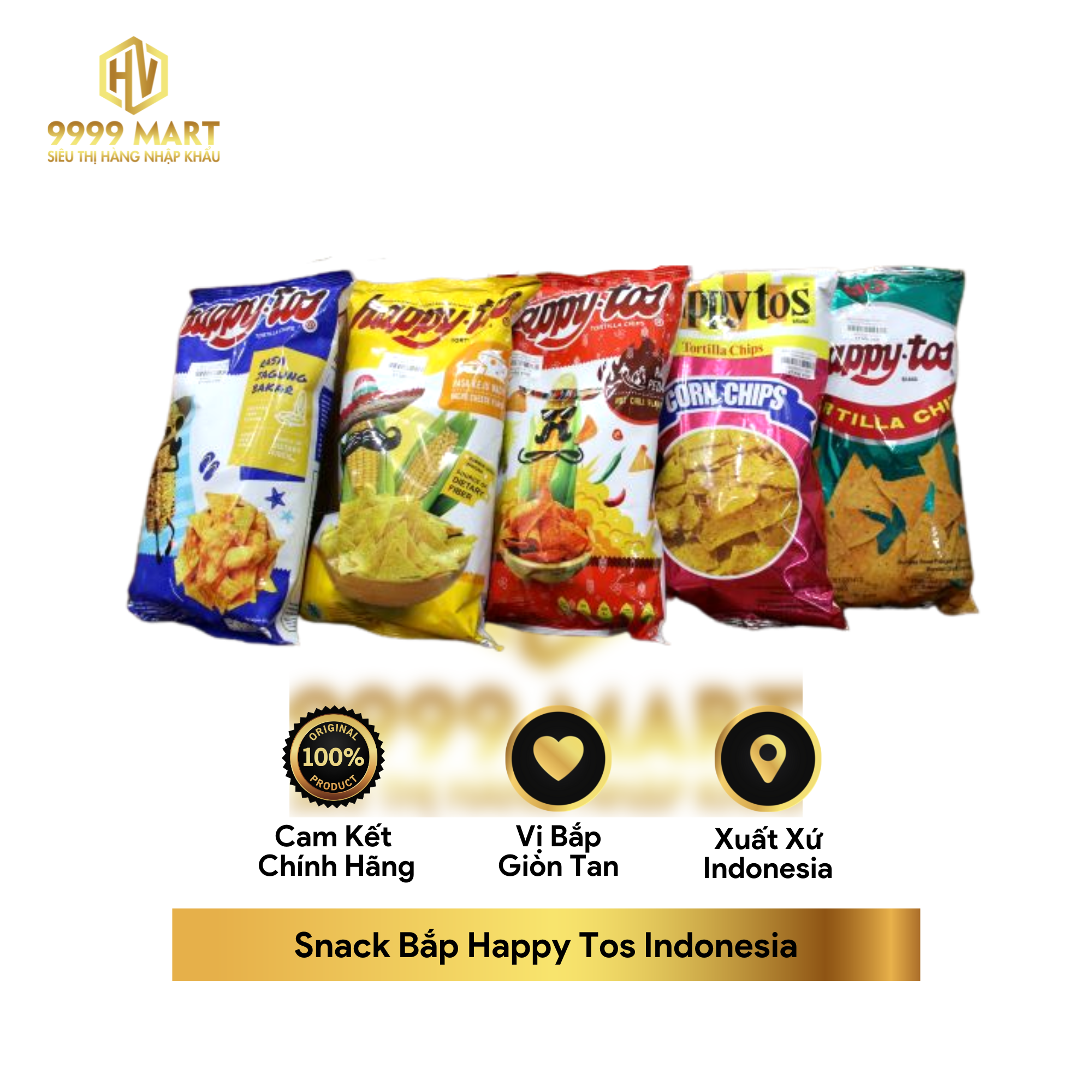  Snack Tos Tos Vị Phô Mai 145g 