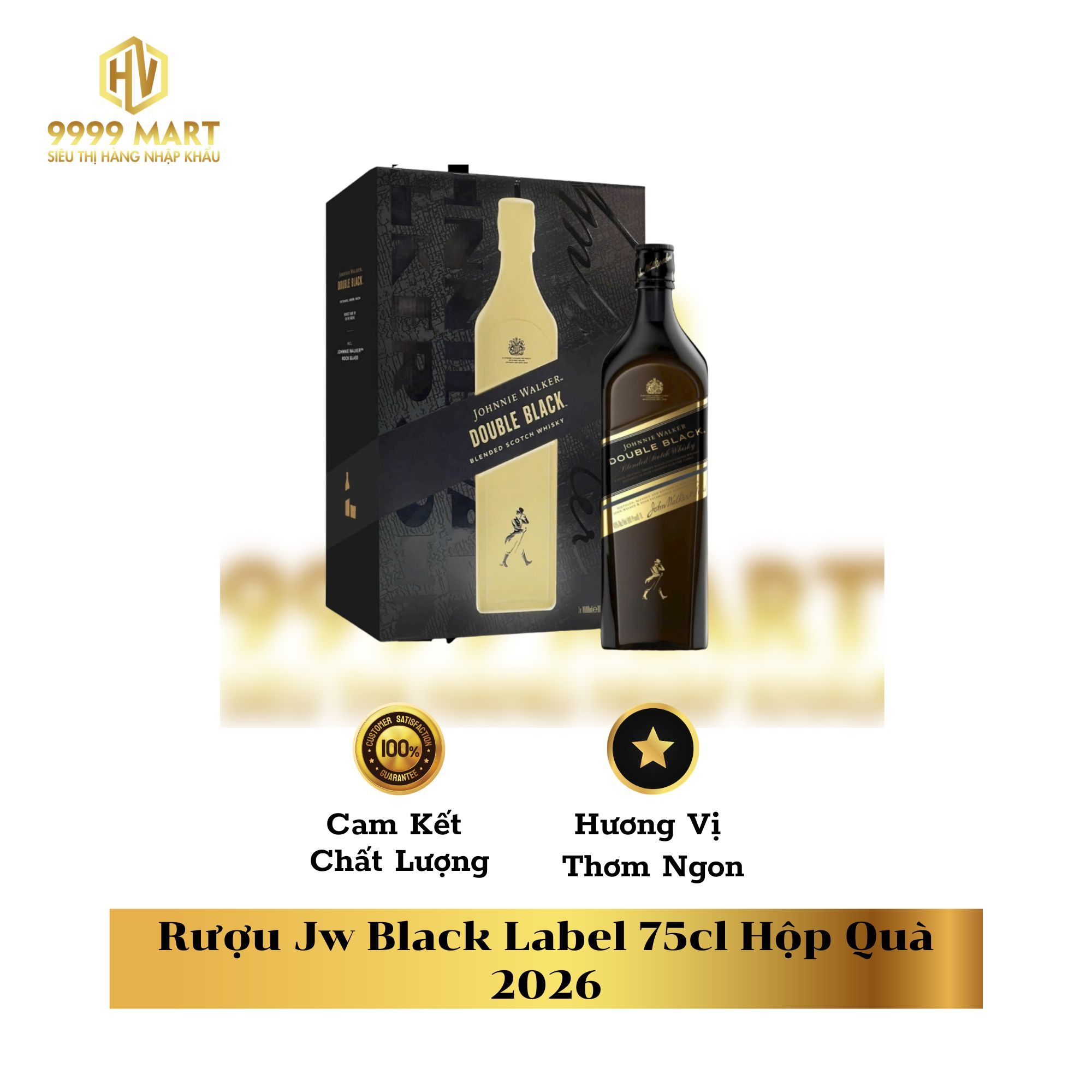  Rượu Jw Black Label 75cl Hộp Quà 2026 