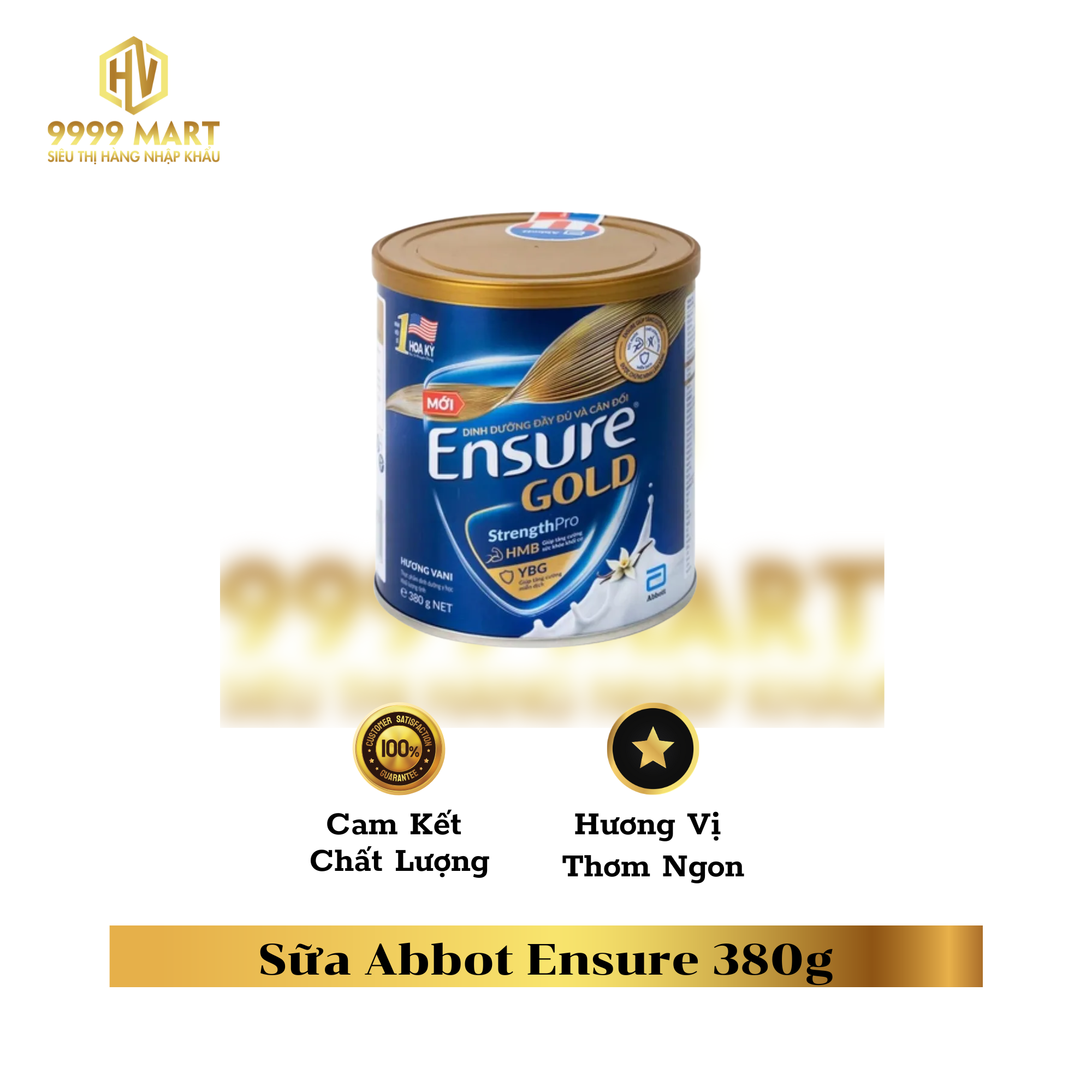  Sữa Abbot Ensure 380g 