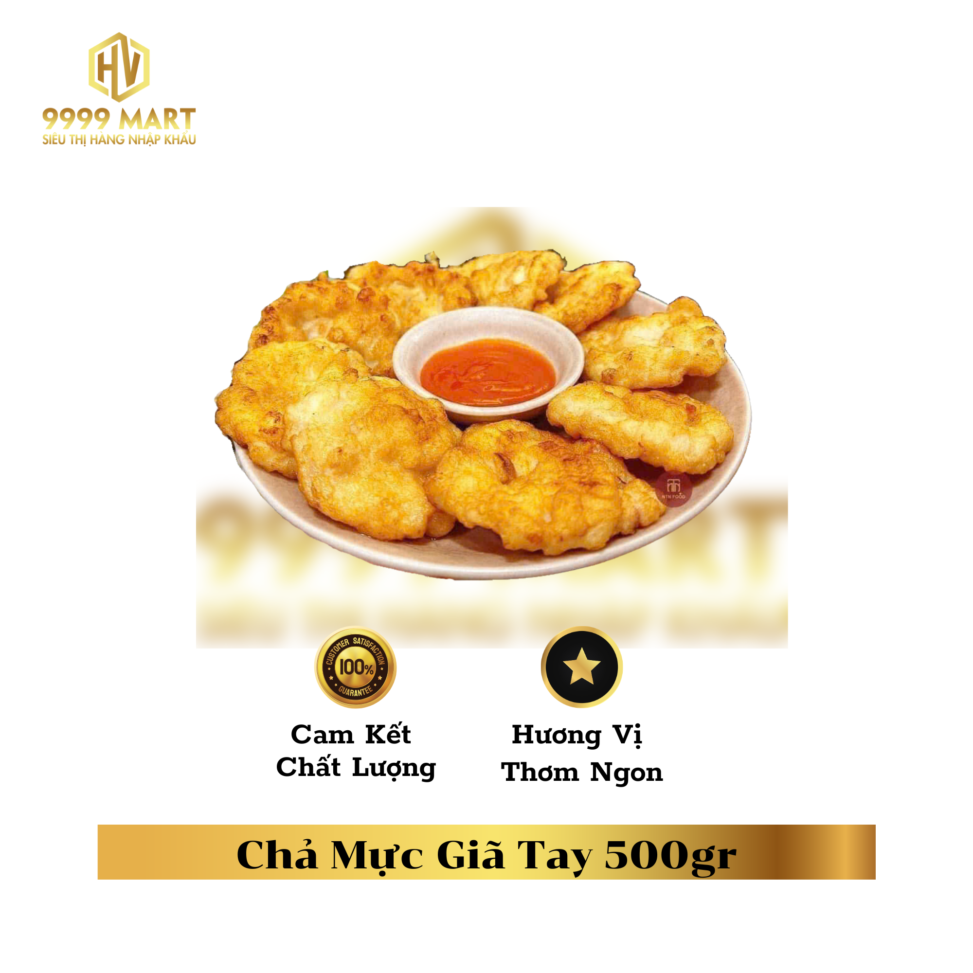  Chả Mực Giã Tay 500g 