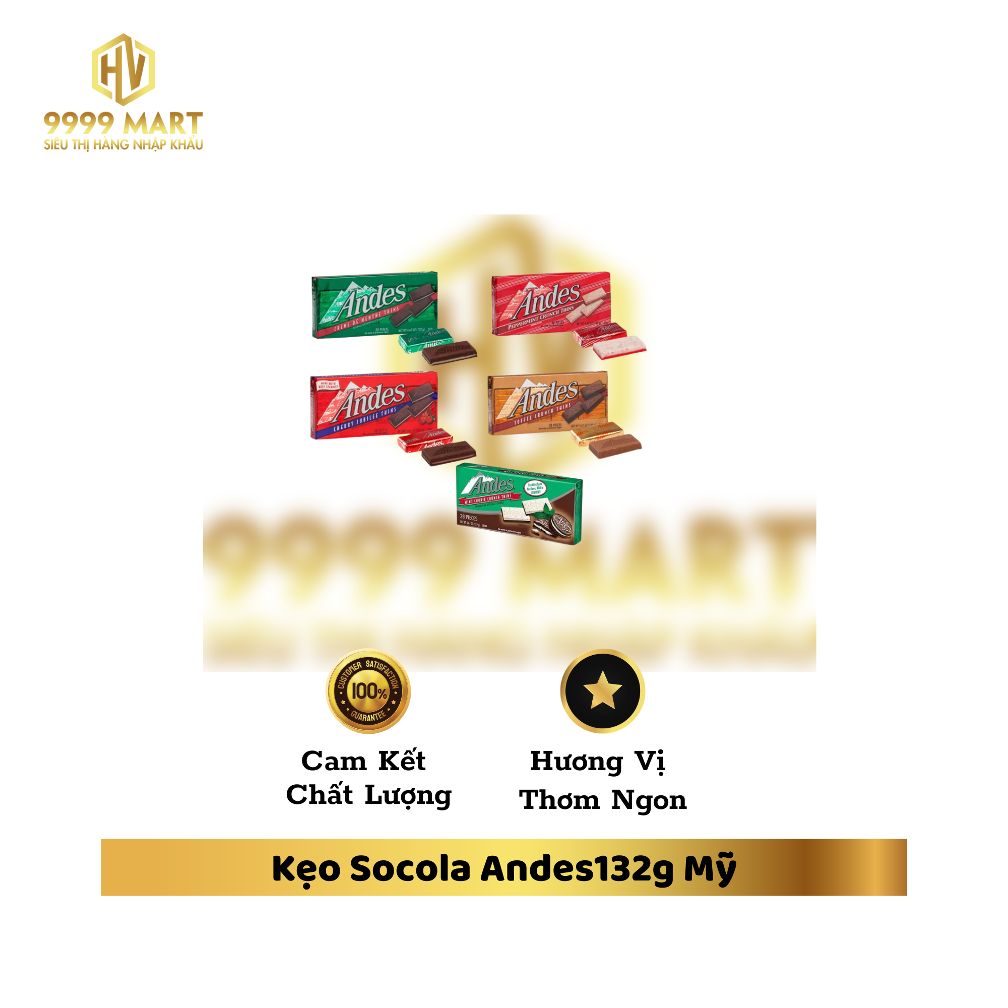  Kẹo Socola Andes Bơ Caramen 132g 