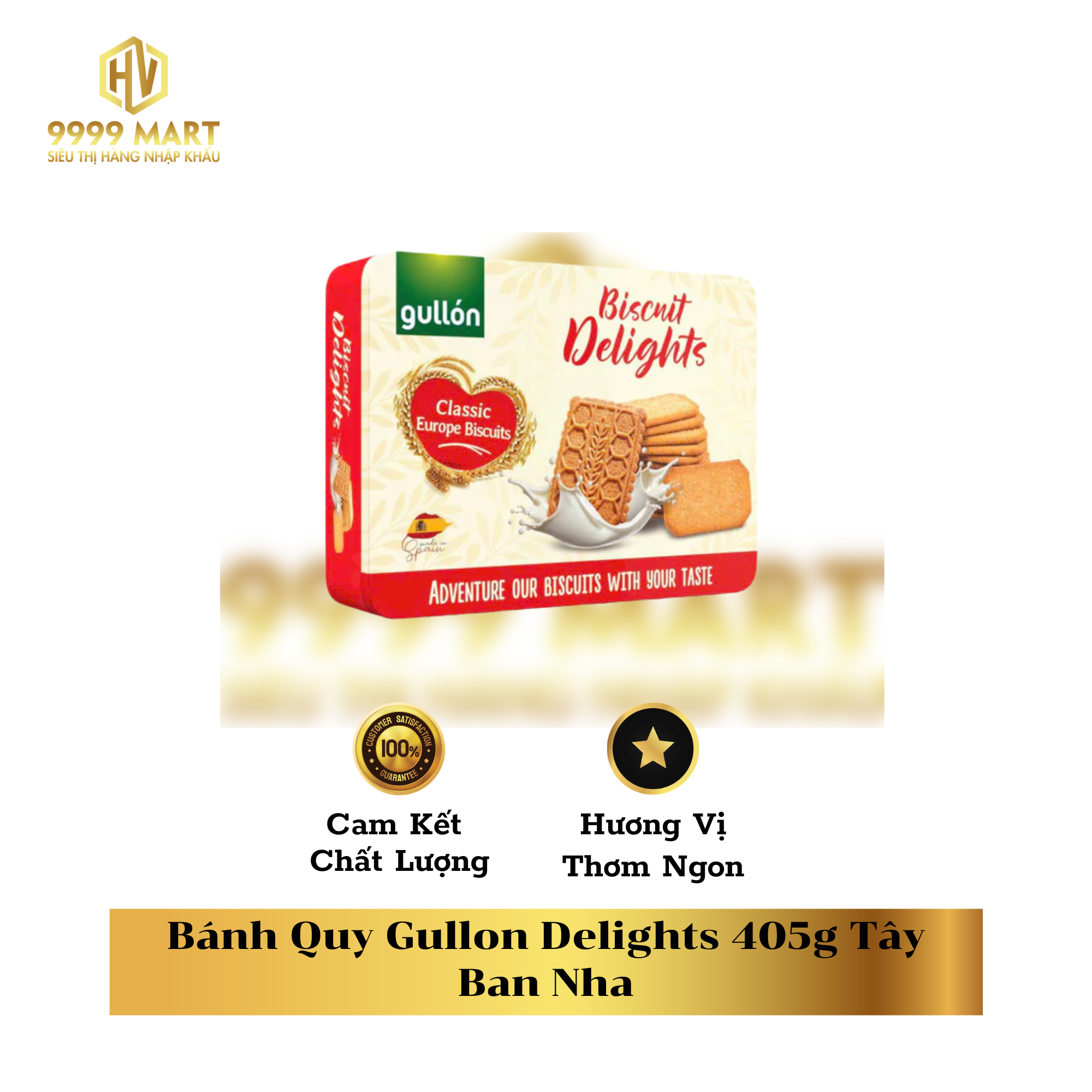  Bánh Quy Gullon Delights 405g Tây Ban Nha 