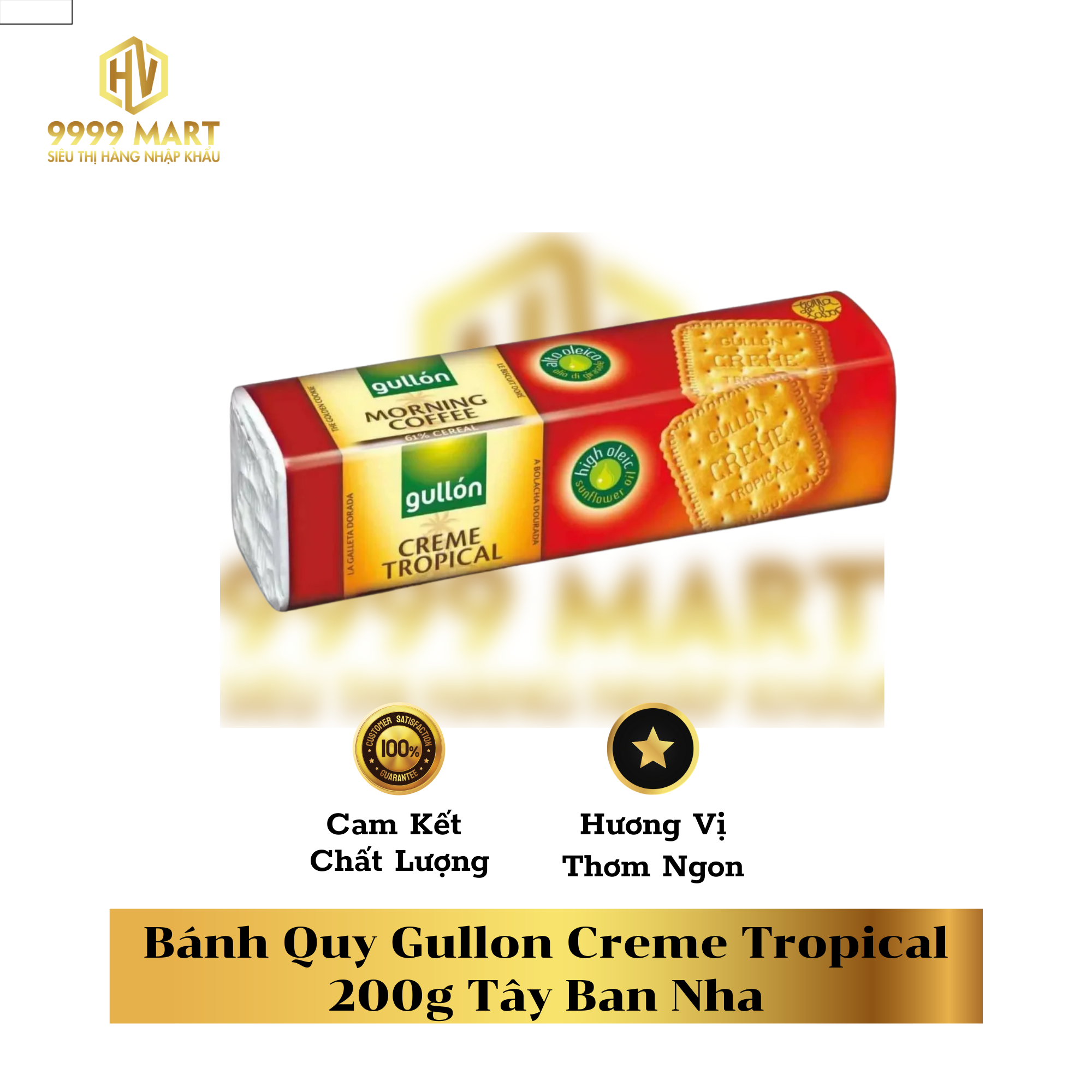  Bánh Quy Gullon Creme Tropical 200g Tây Ban Nha 