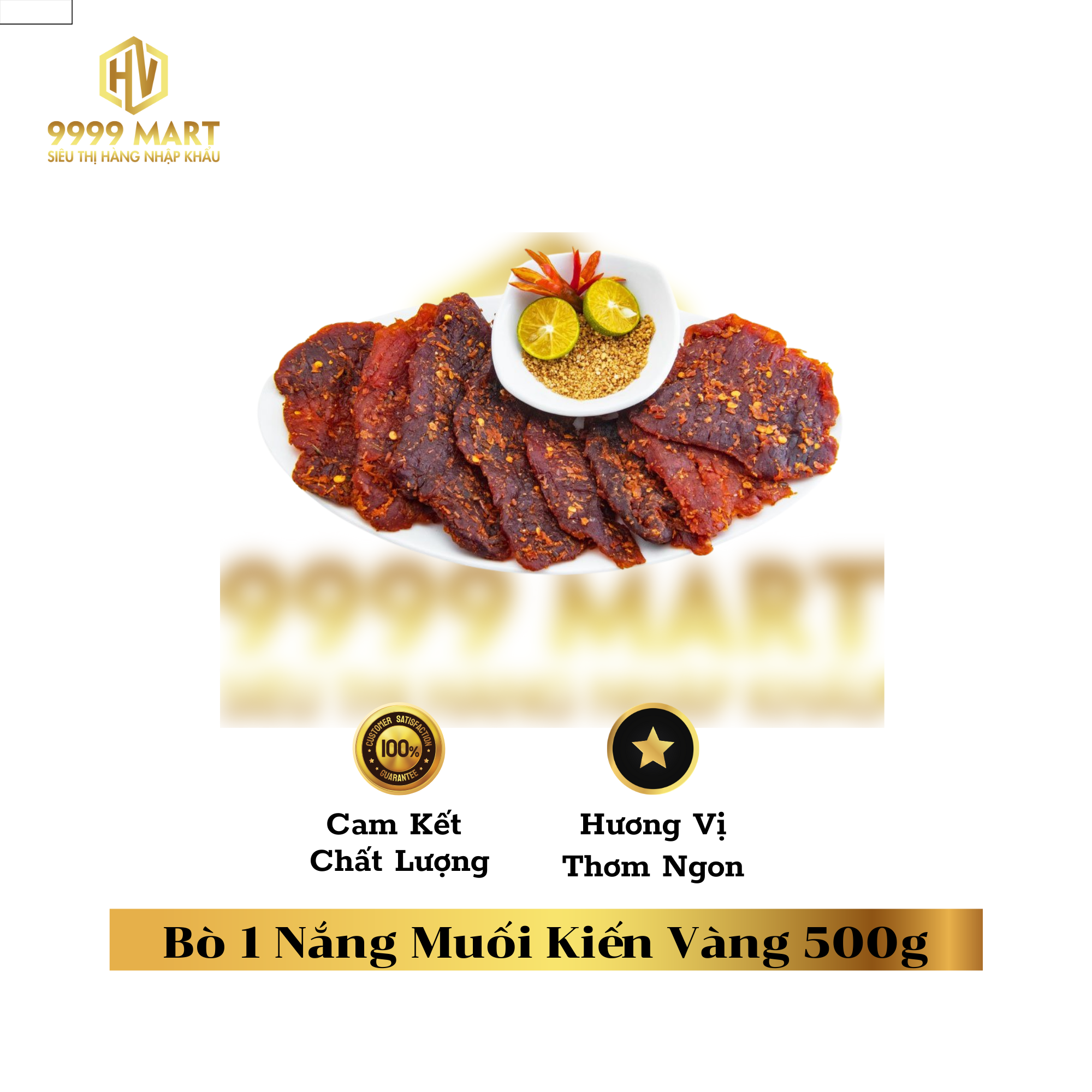  Bò 1 Nắng Muối Kiến Vàng 500g 