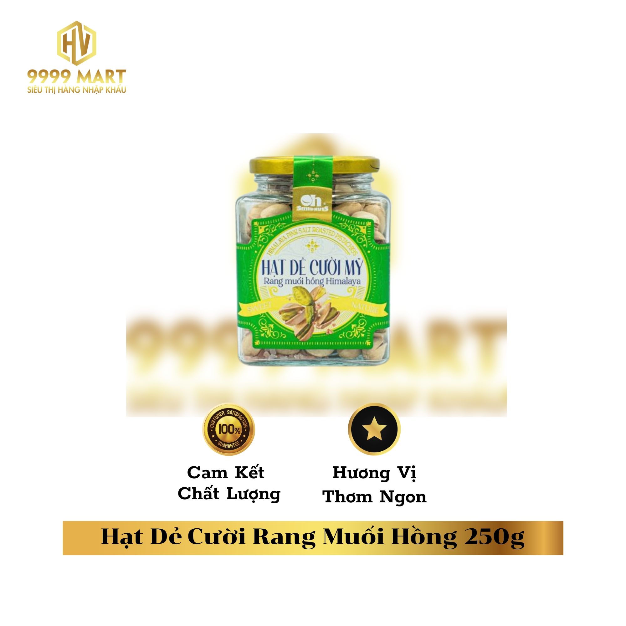  Hạt Dẻ Cười Rang Muối Hồng 250g 