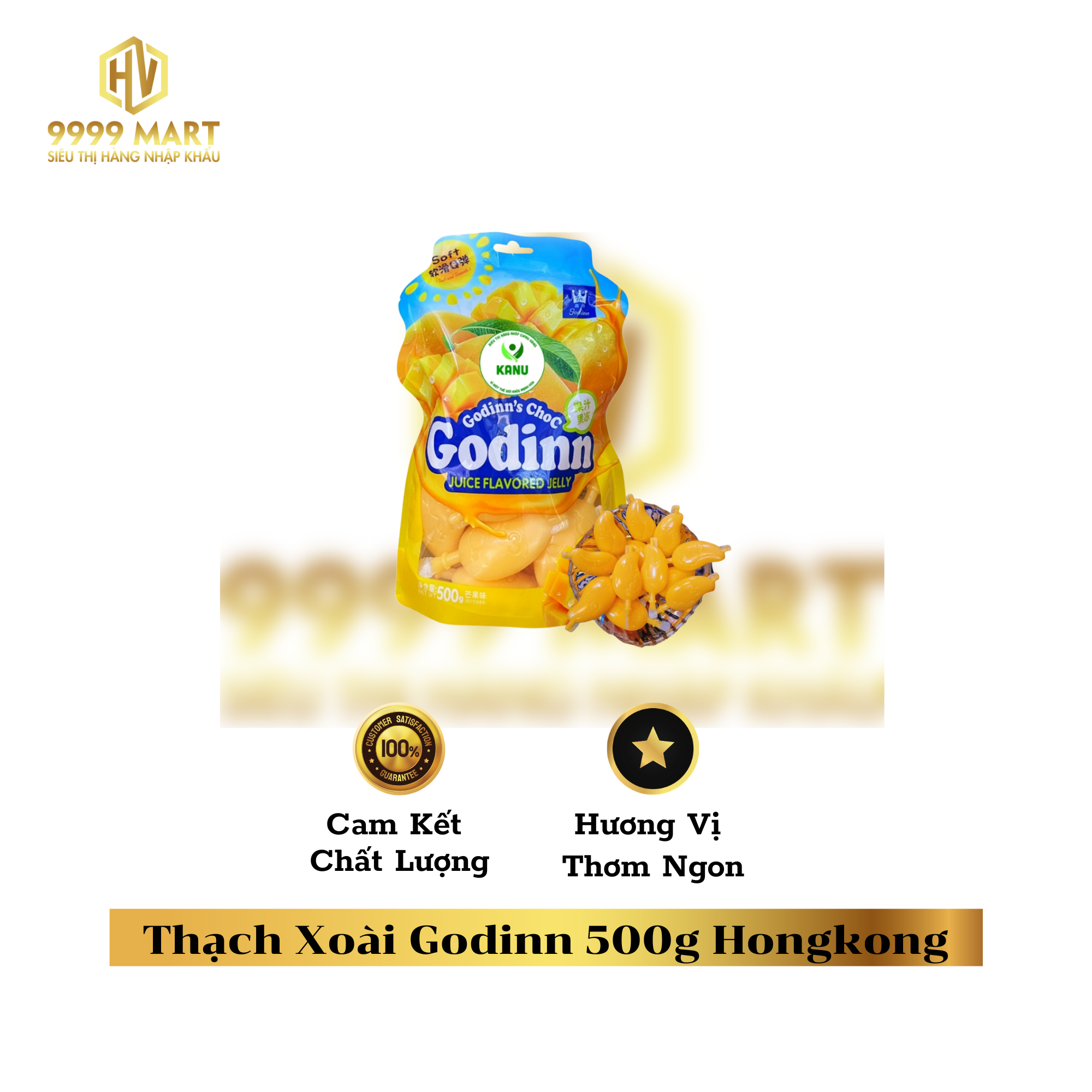  Thạch Xoài Godinn 500g Hongkong 