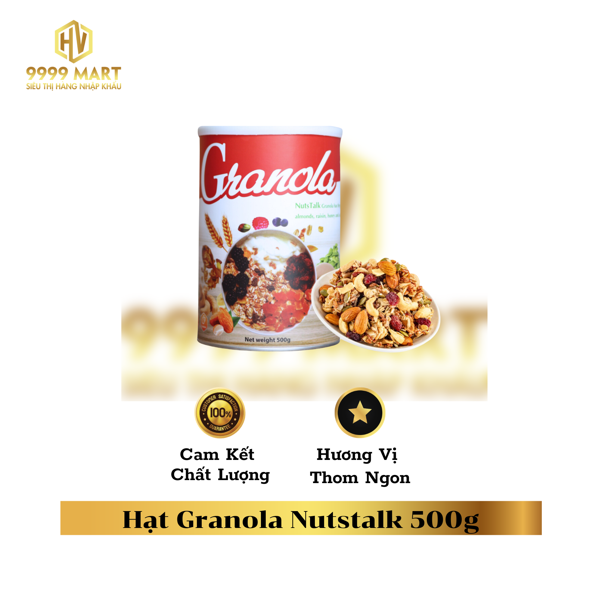  Hạt Granola Nutstalk 500g 