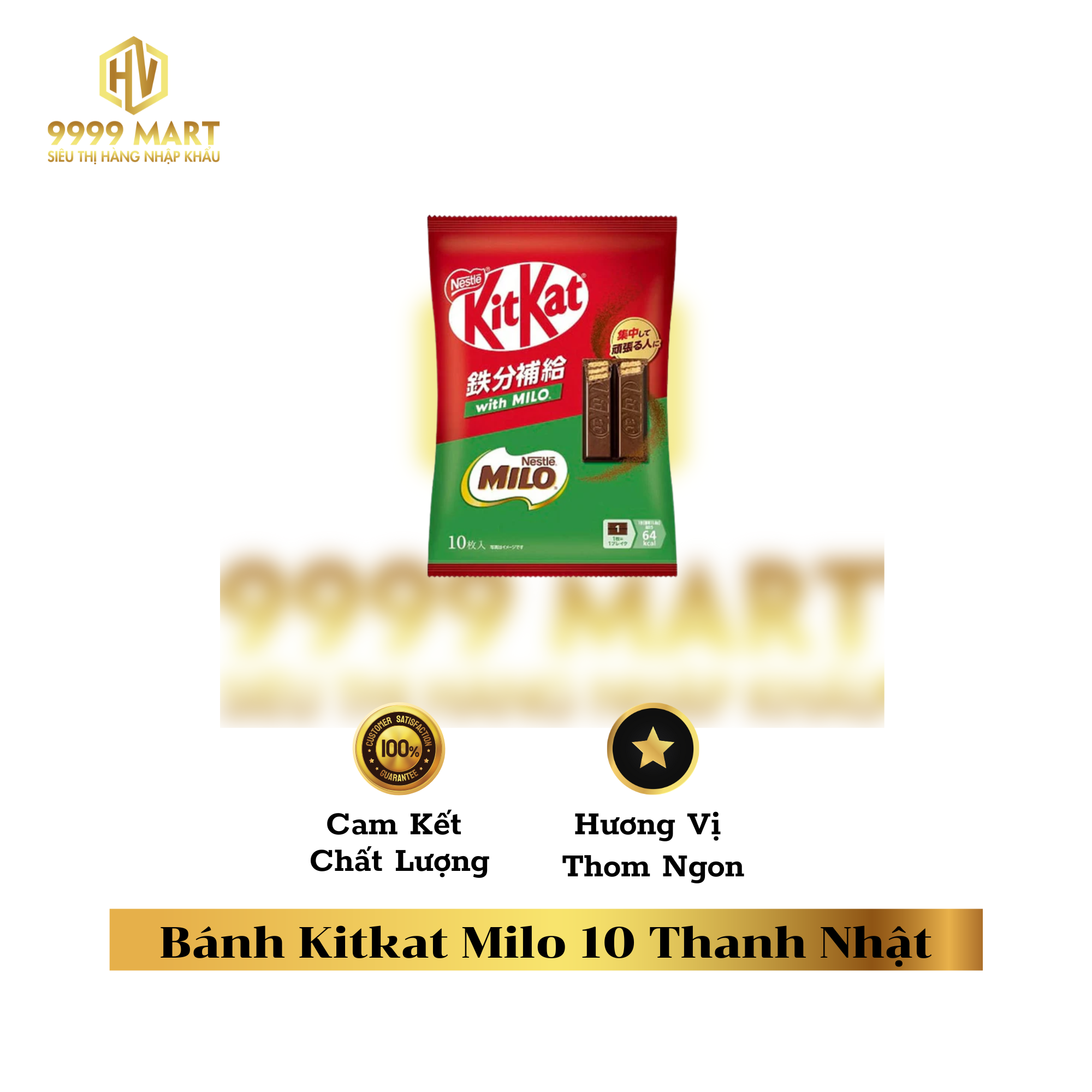  Bánh Kitkat Milo 10 Thanh Nhật 