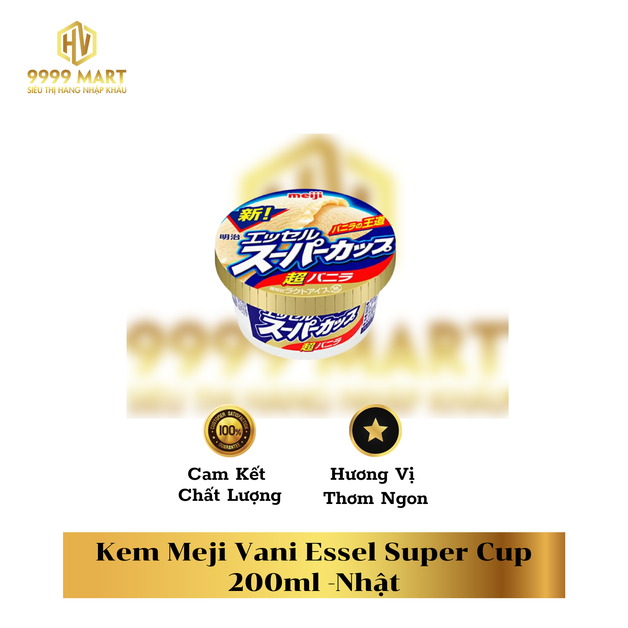 Kem Meji Vani Essel Super Cup 200ml Nhật 