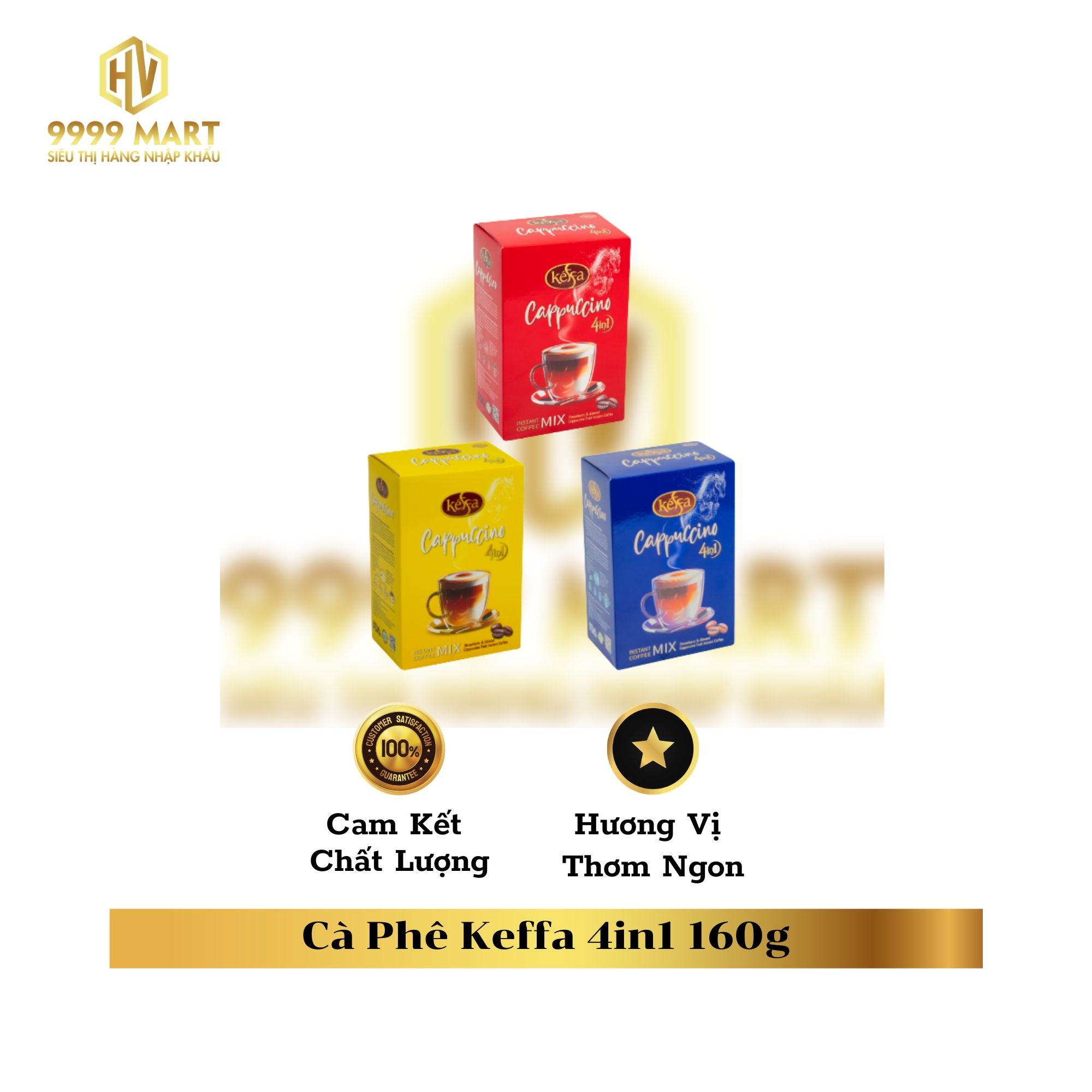  Cà Phê Keffa 4in1 160g 