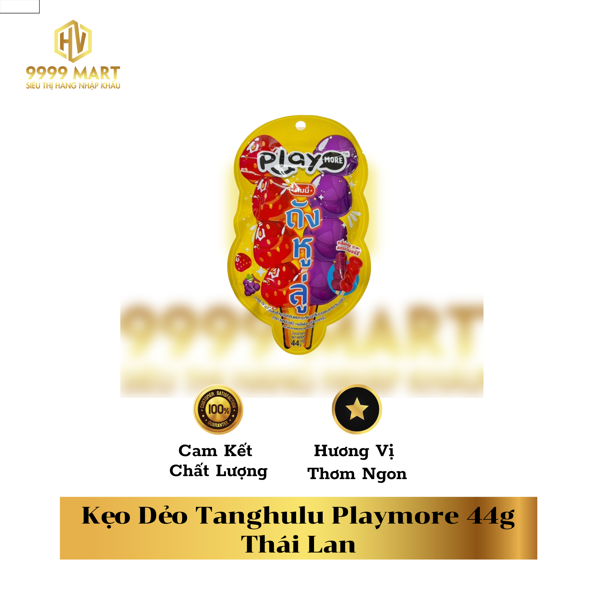  Kẹo Dẻo Tanghulu Playmore 44g Thái Lan 