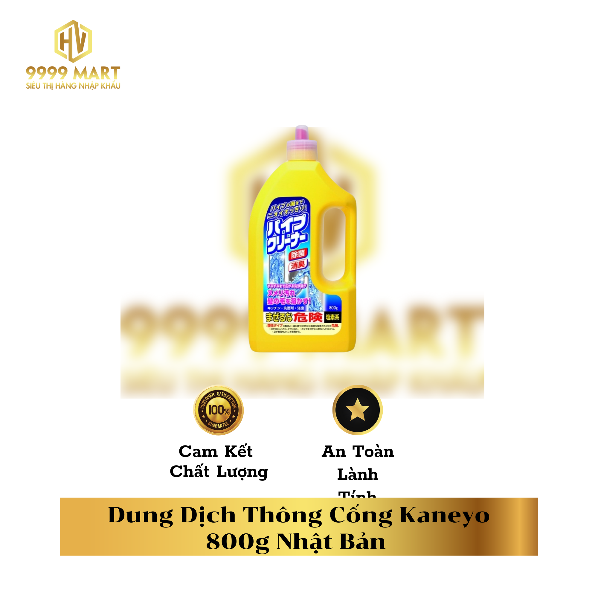  Dung Dịch Thông Cống Kaneyo 800g Nhật Bản 