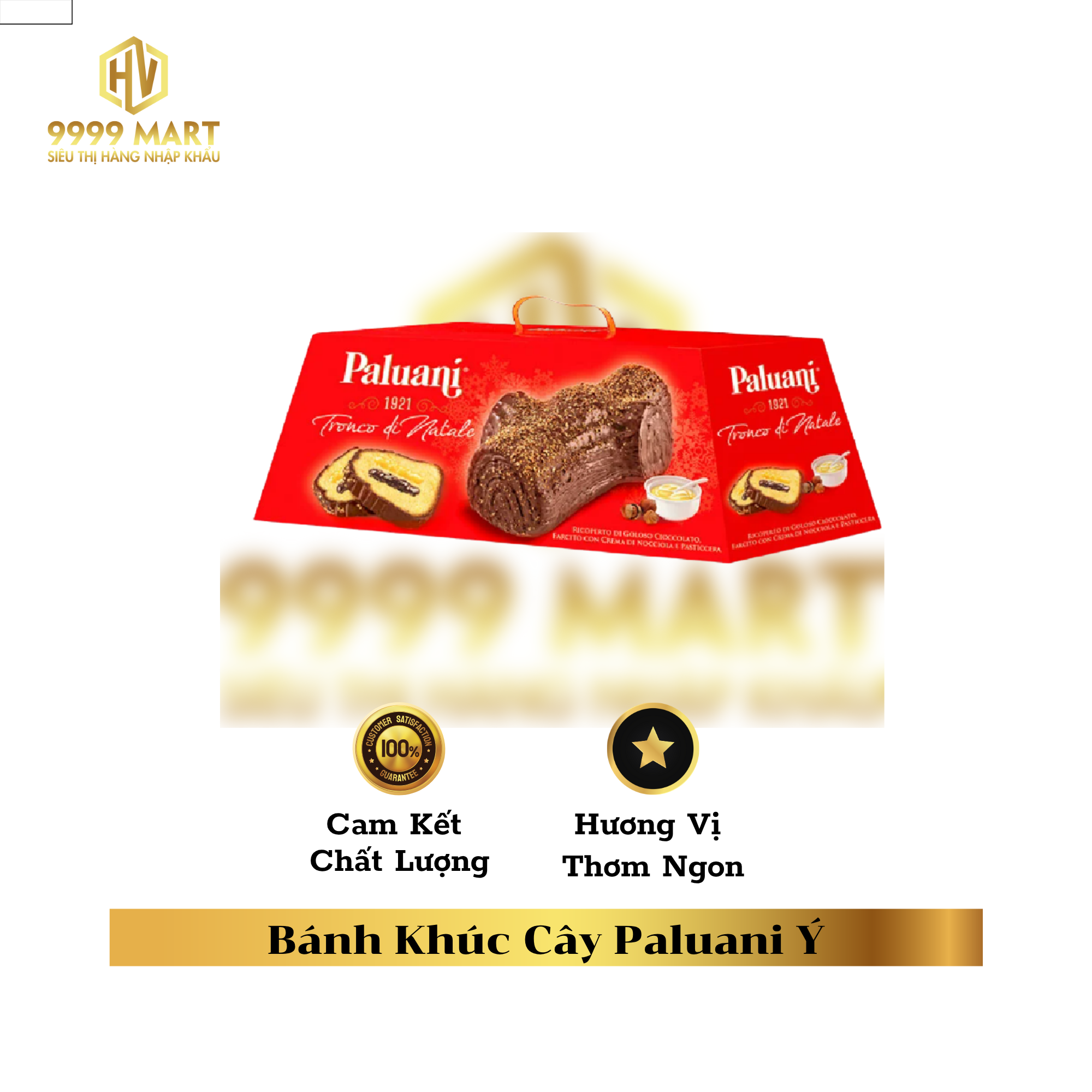  Bánh Khúc Cây Paluani Ý 