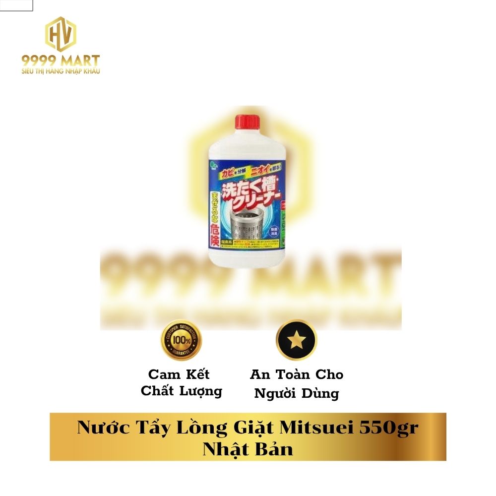  Nước Tẩy Lồng Giặt Mitsuei 550gr Nhật Bản 