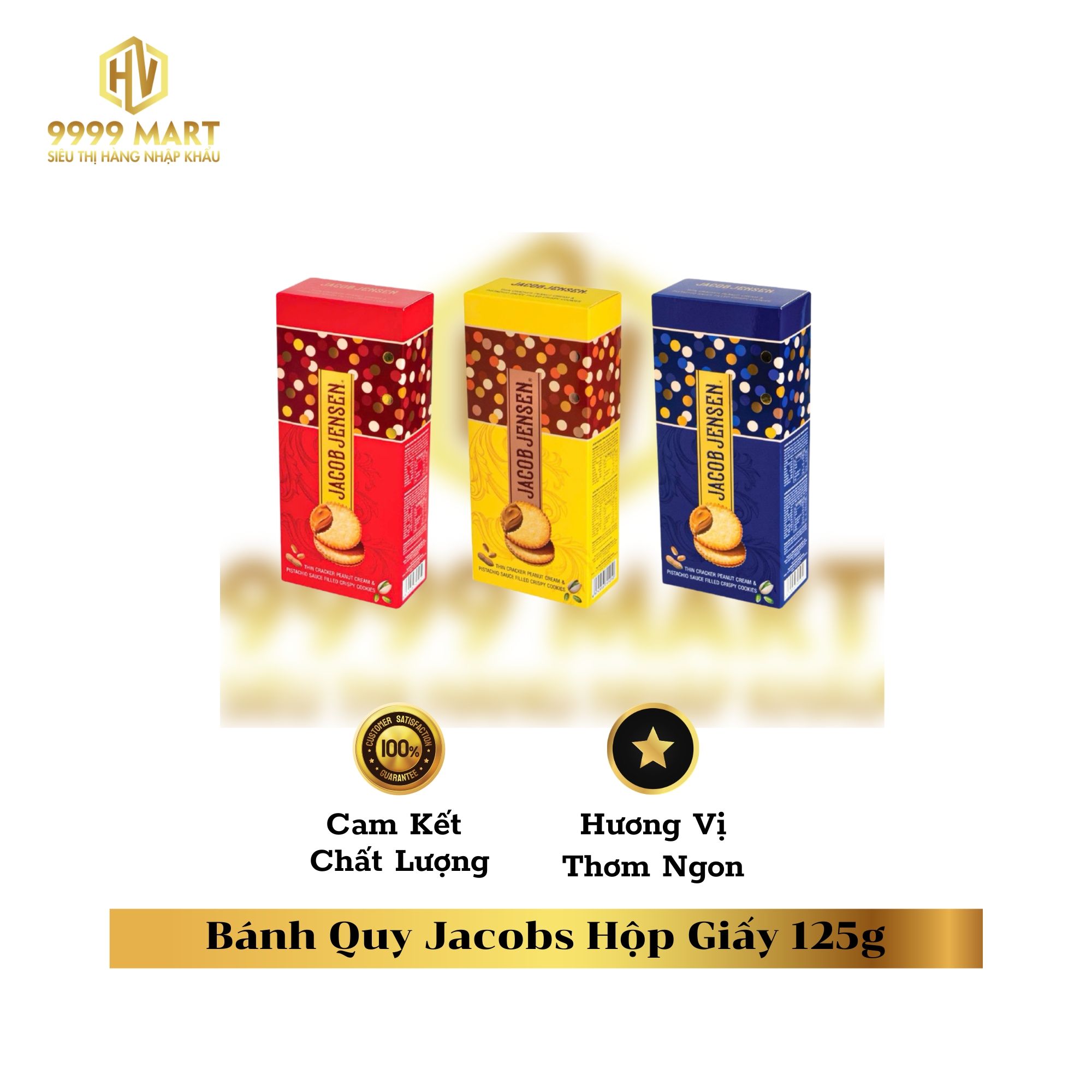  Bánh Quy Jacobs Hộp Giấy 125g 