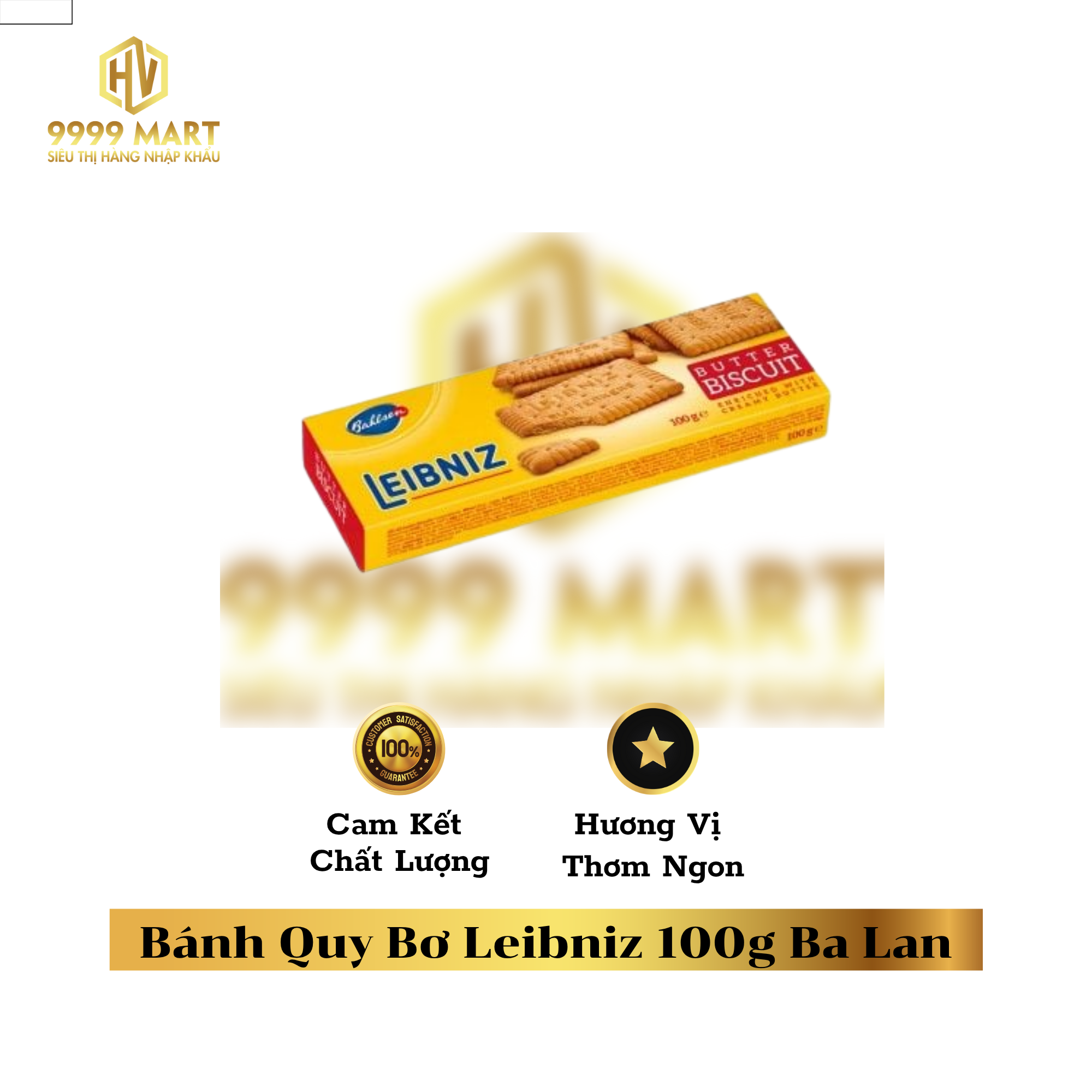  Bánh Quy Bơ Leibniz 100g Ba Lan 