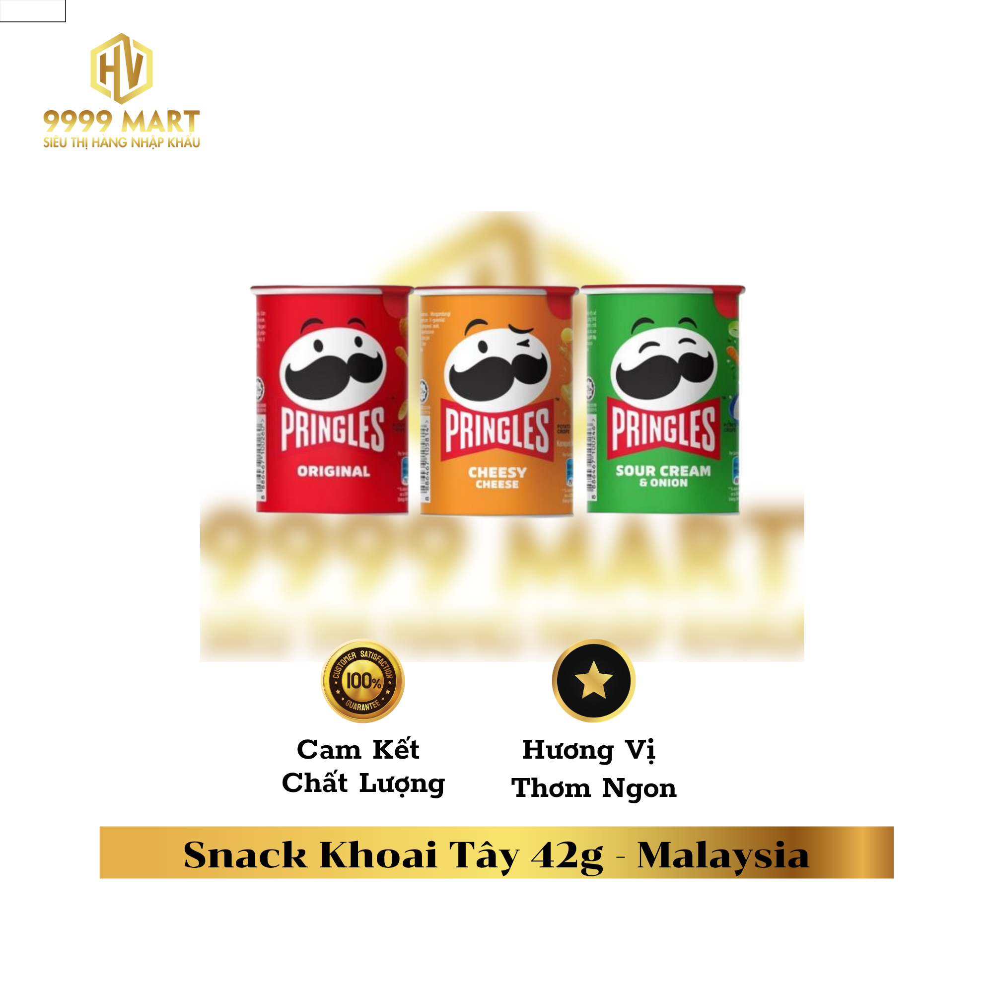  Snack Khoai Tây 42g Malaysia 