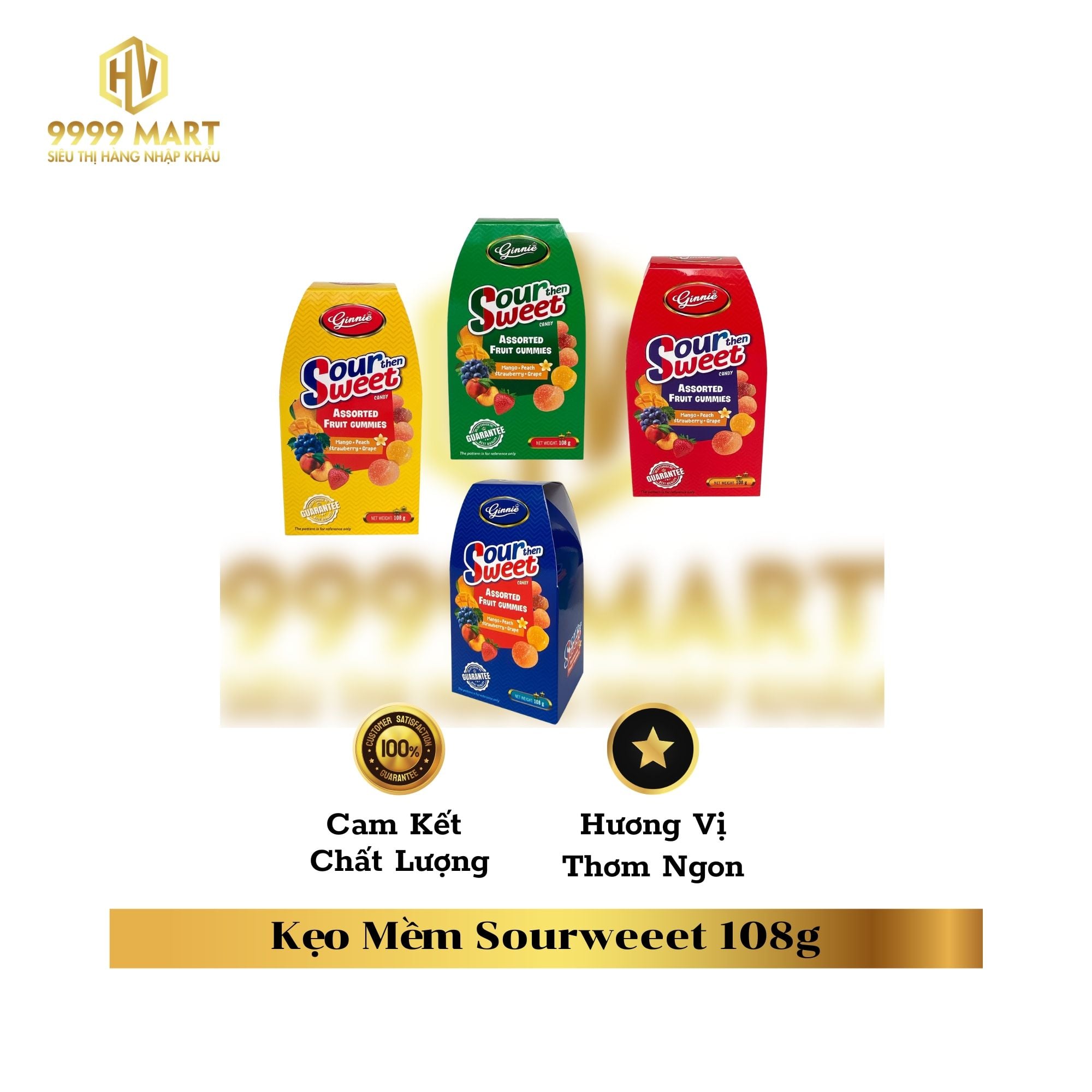  Kẹo Mềm Sourweeet 108g 
