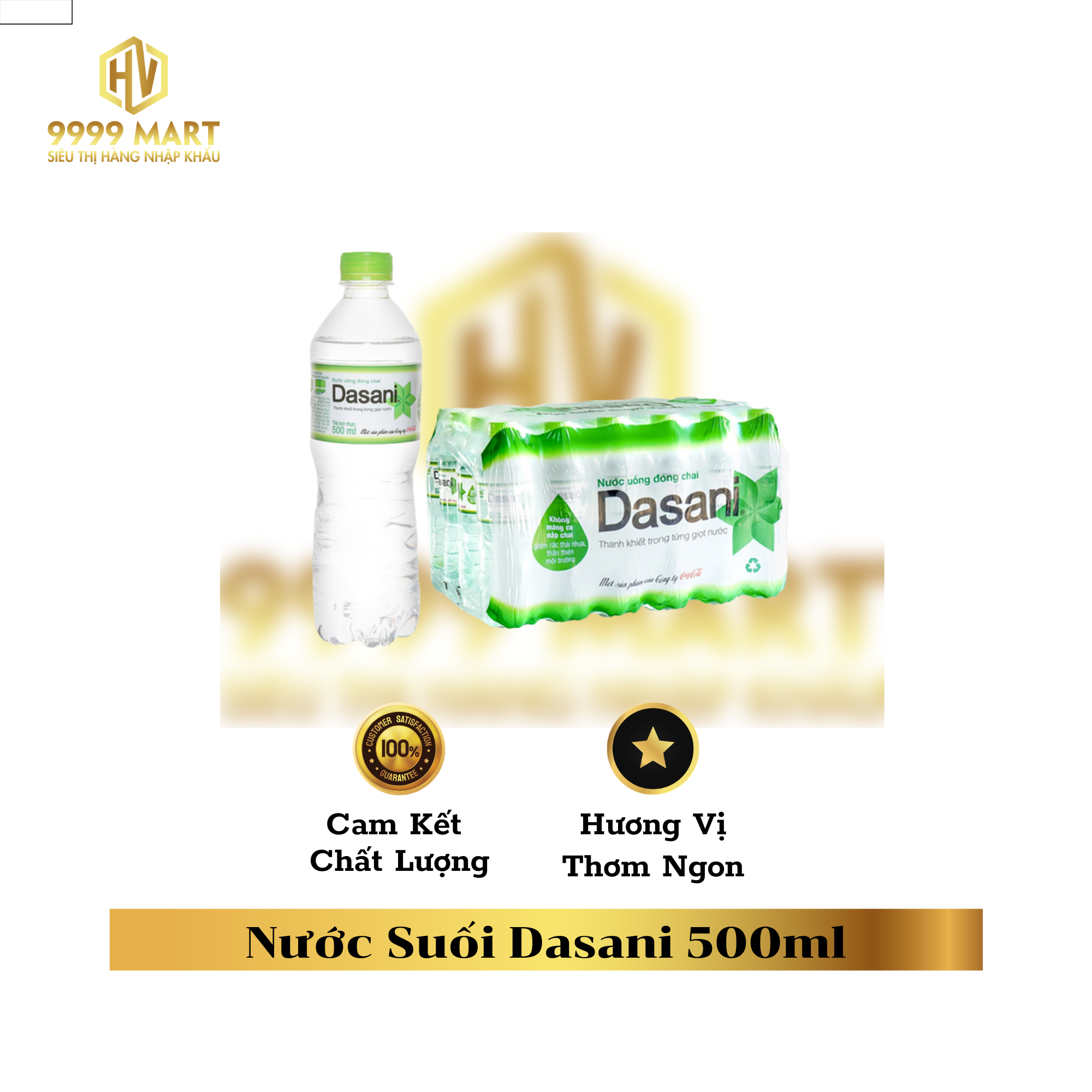  Nước Suối Dasani 500ml 