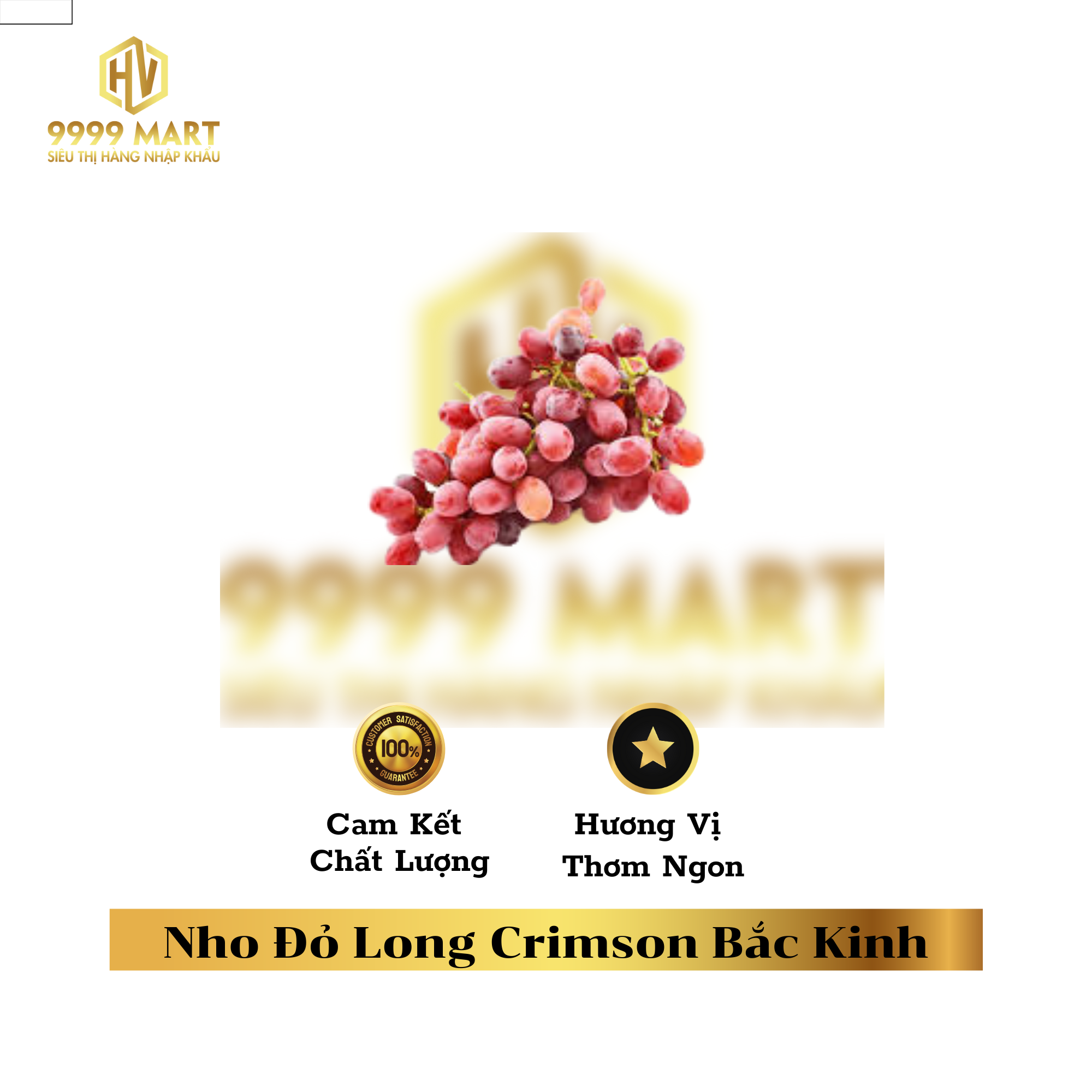  Nho Đỏ Long Crimson Bắc Kinh 