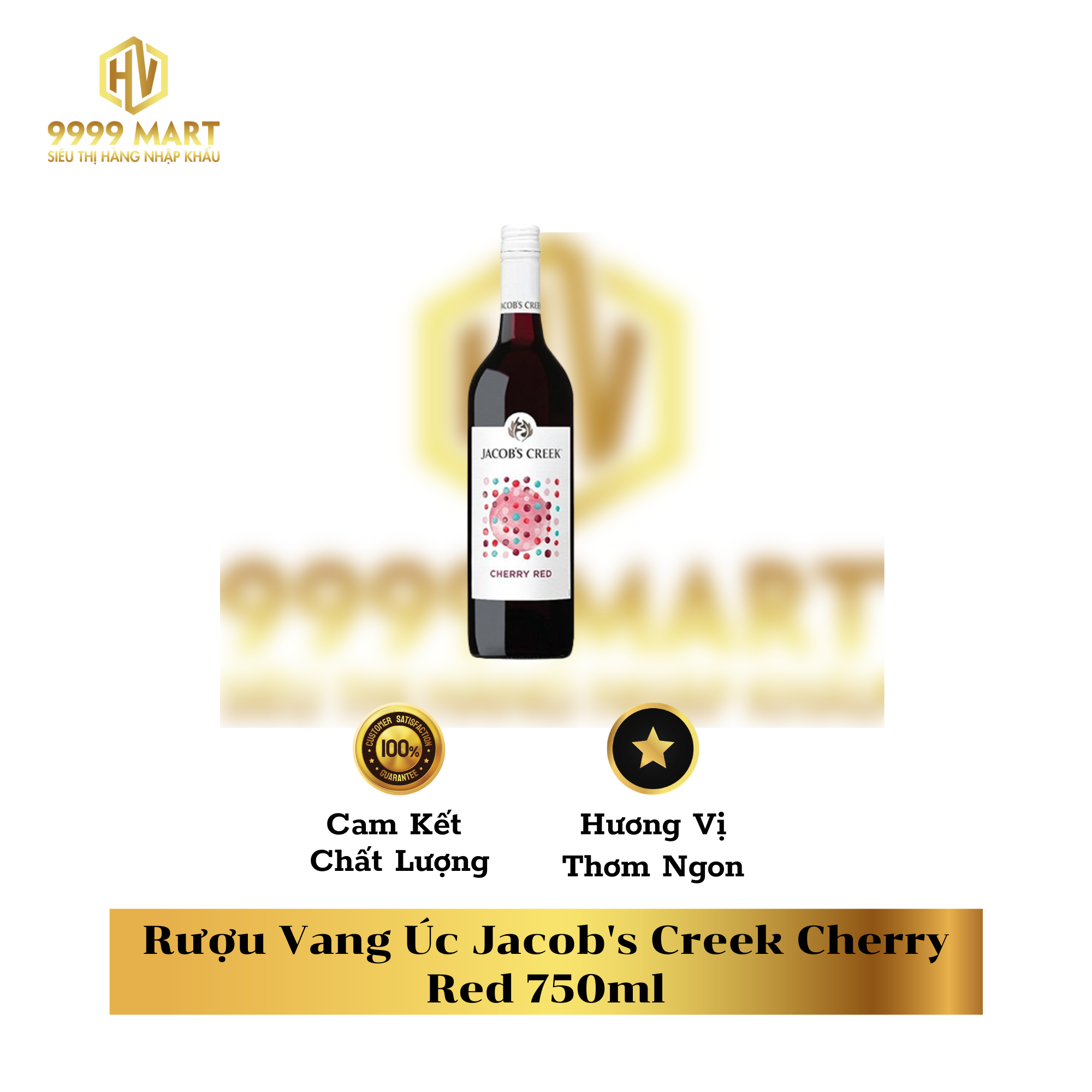 Rượu Vang Úc Jacob's Creek Cherry Red 750ml 