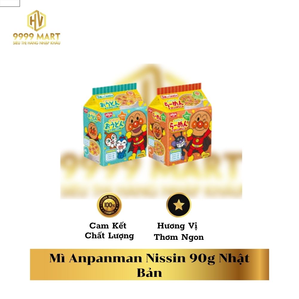  Mì Anpanman Nissin 90g Nhật Bản 