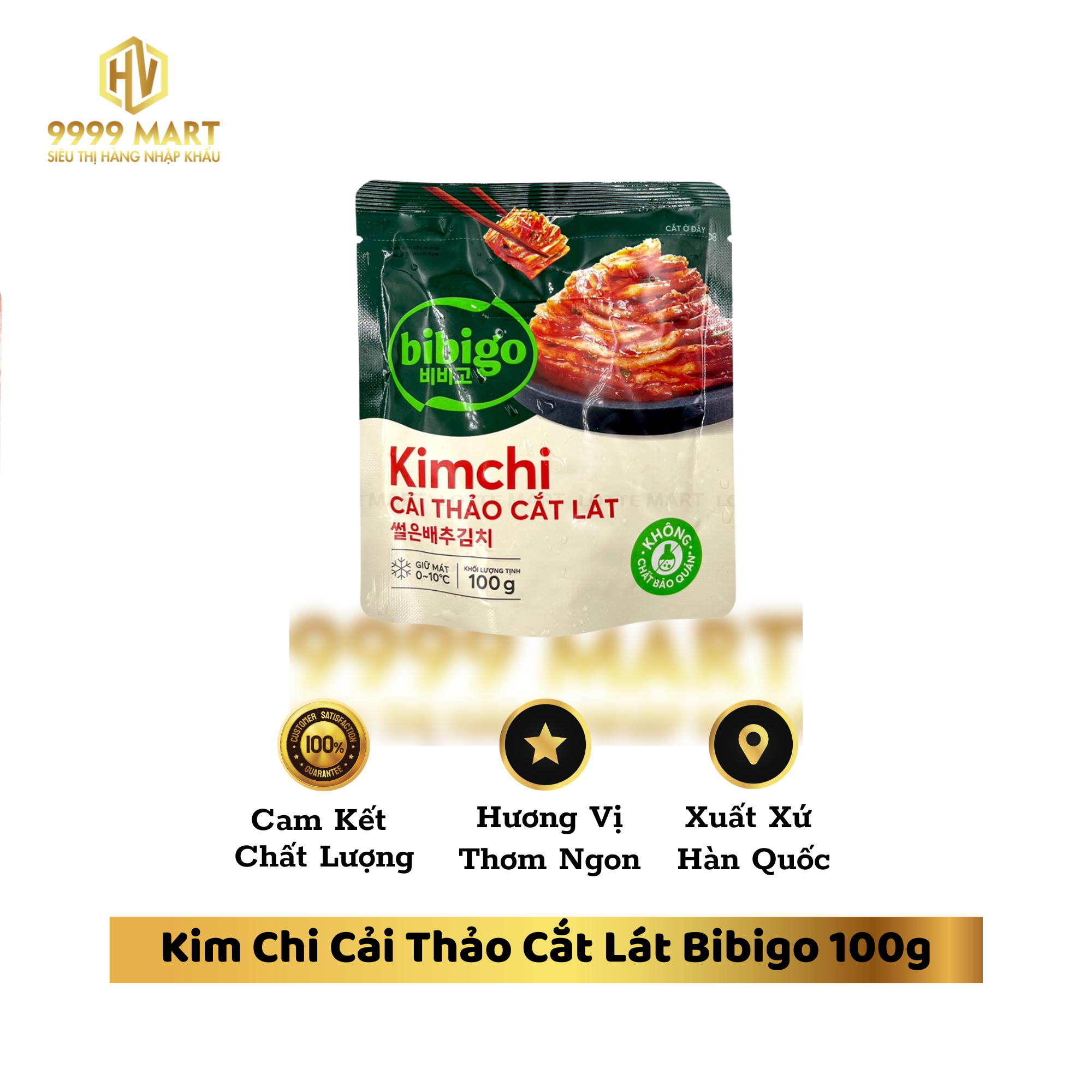  Kim Chi Cải Thảo Cắt Lát Bibigo 500g - Việt Nam 