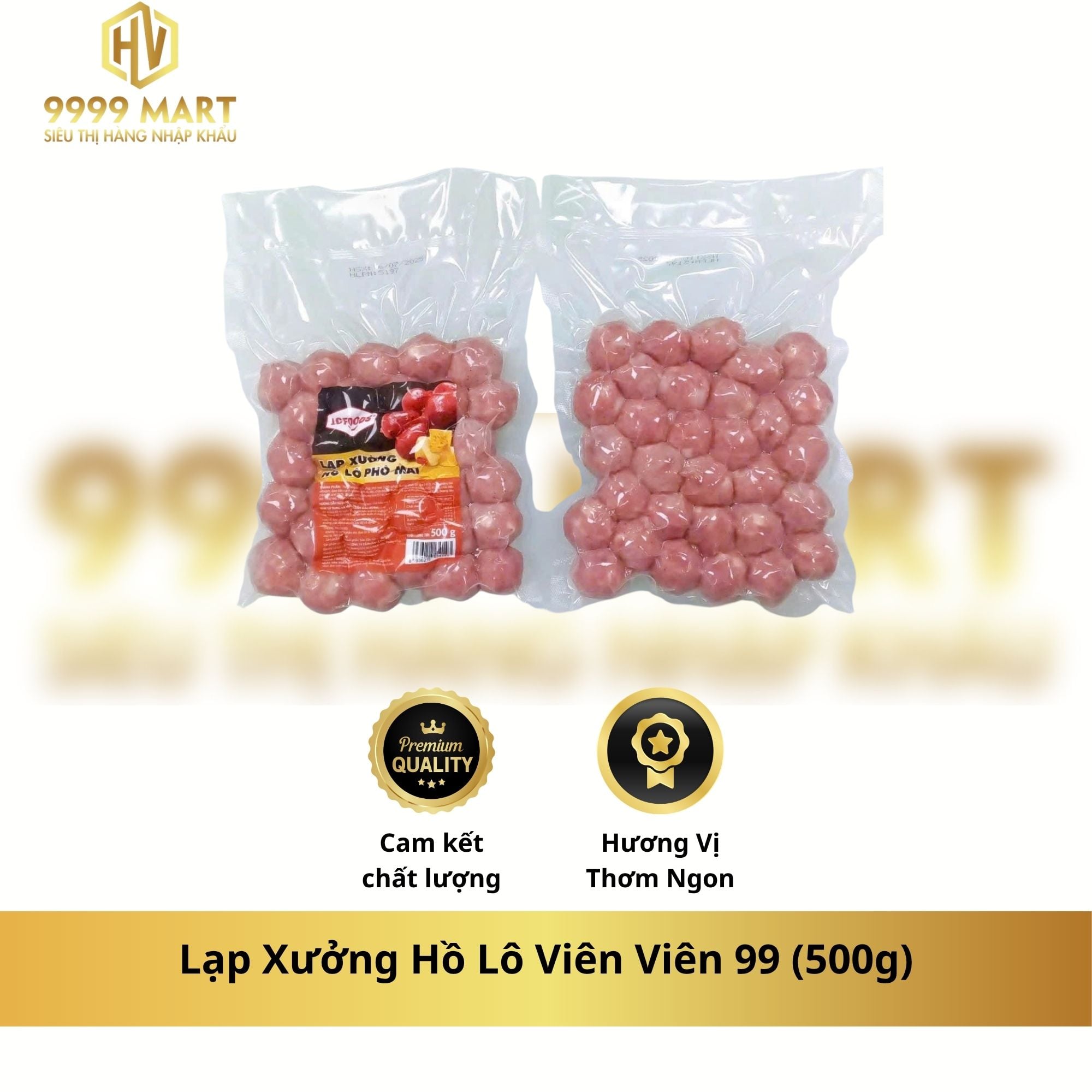  Lạp Xưởng Hồ Lô Viên Viên 99 (500g) 
