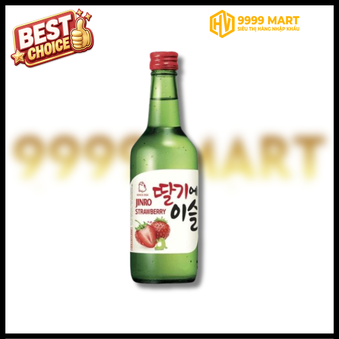  Rượu Soju Korice Dâu Tây 12% 