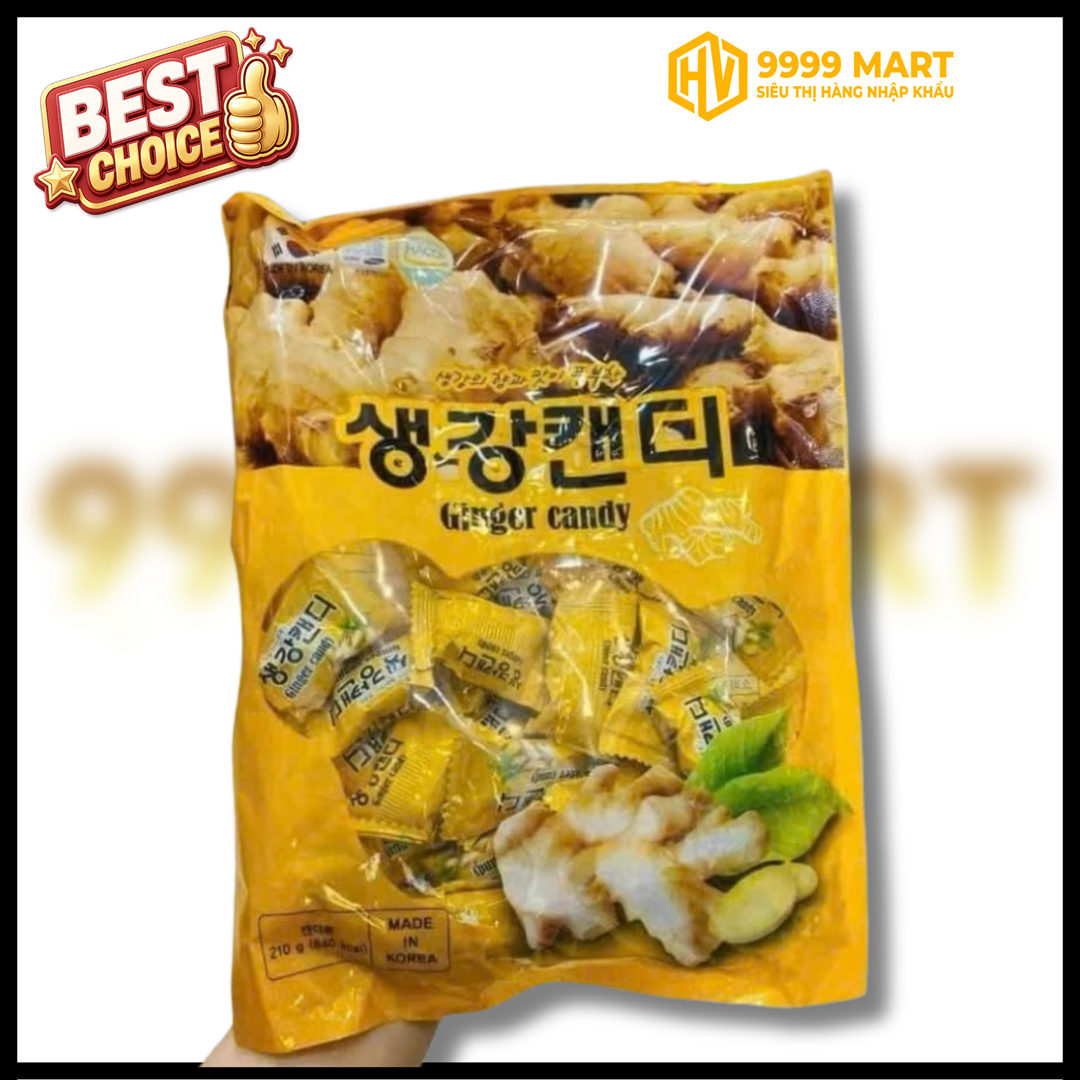  Kẹo Gừng Ginger Candy 210g - Hàn Quốc 