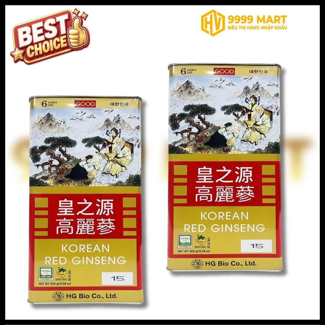  Hồng Củ Sâm Khô HG.Bio 300g - Hàn Quốc 