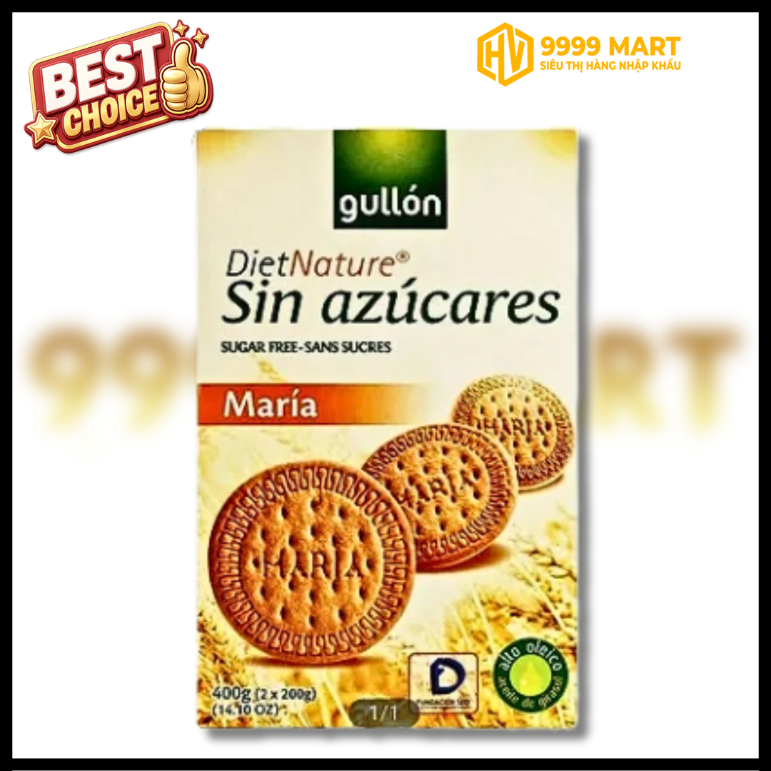  Bánh Quy Gullon Không Đường Maria 400g - Tây Ban Nha 