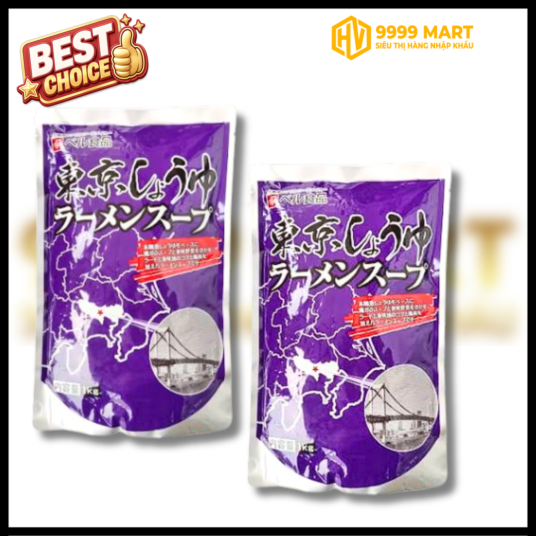  Súp Mì Shoyu Tokyo 1kg - Nhật Bản 