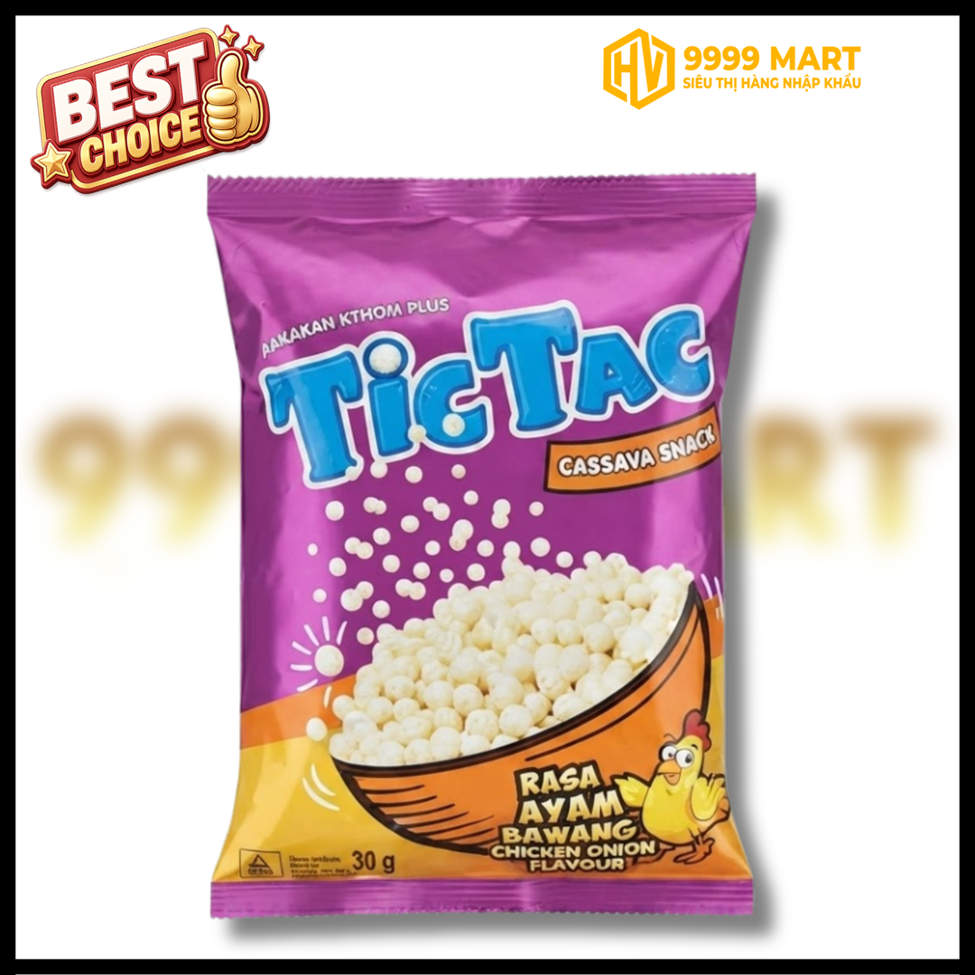  Snack Tic Tac Vị Gà 80g - Indonesia 