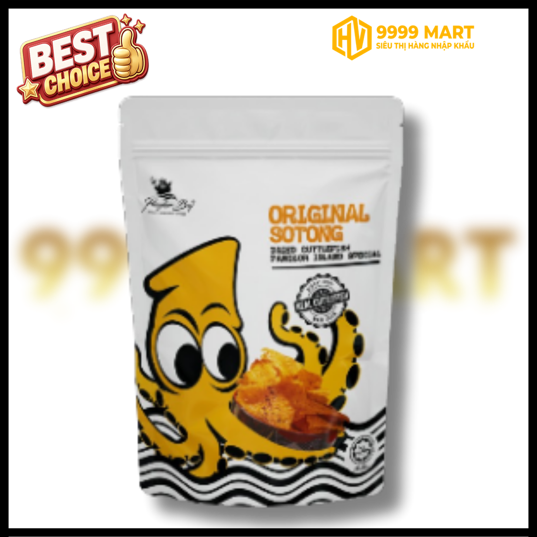  Khô Mực Sợi Pangkor Boy Tẩm Vị Kiểu Nhật 40g - Malaysia KM 