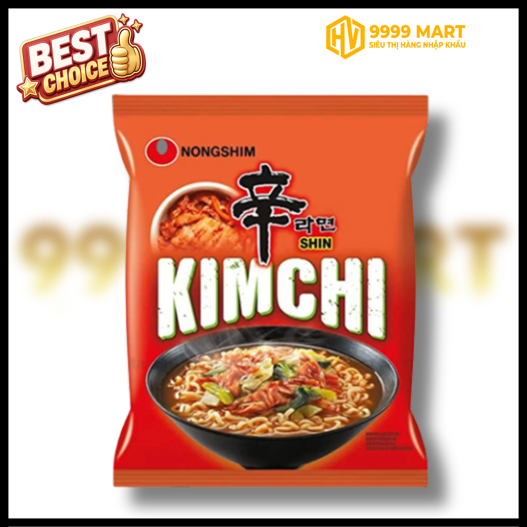  Mì Shin Kimchi Gói 120g - Hàn Quốc 
