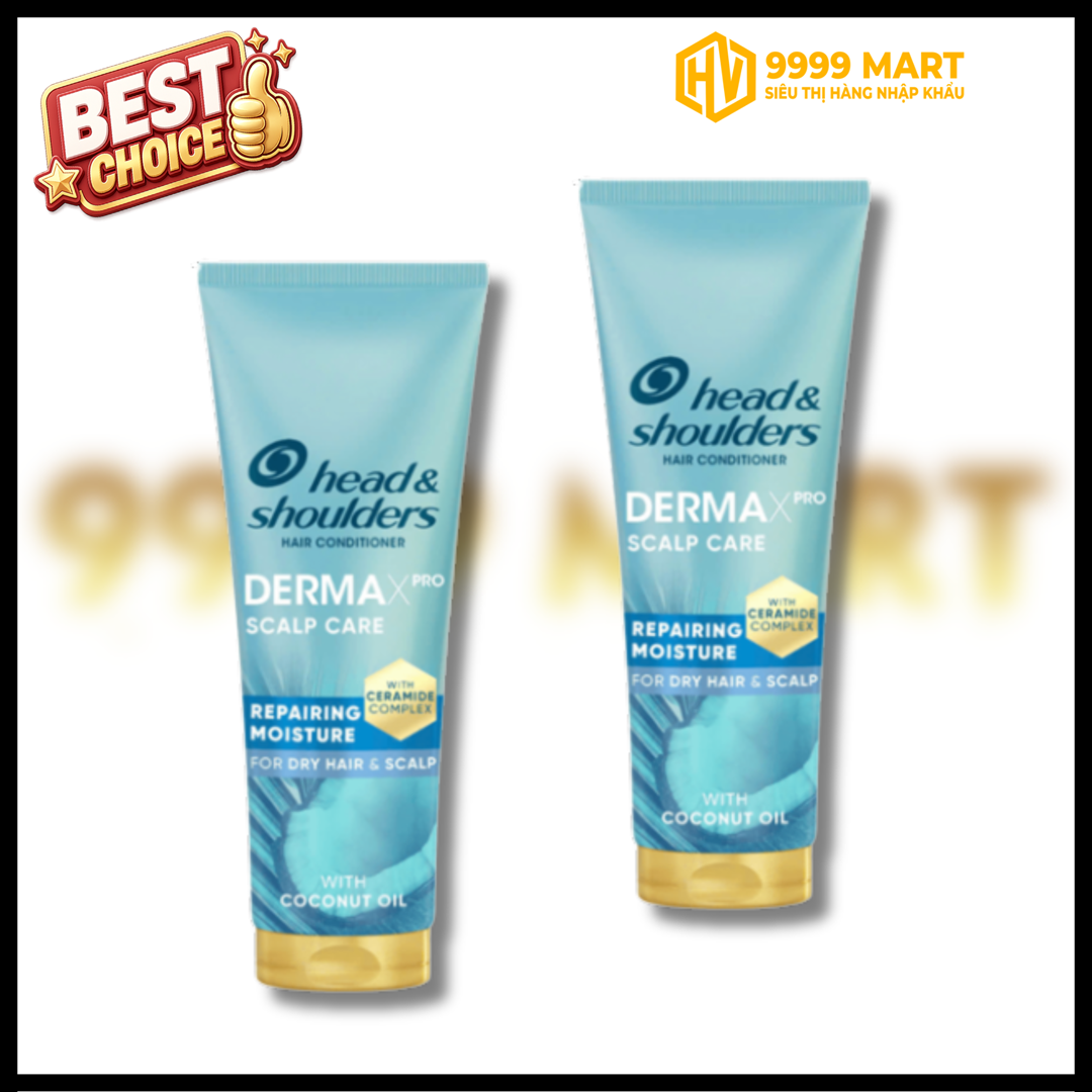  Dầu Xả Head & Shoulder Derma X Pro Scalp Care 220ml 