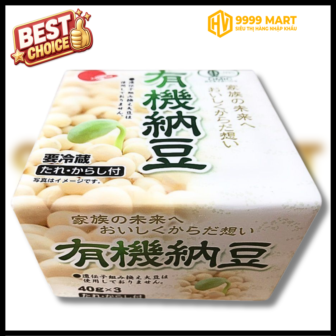  Đậu Tương Lên Men Yuuki Natto Mini3 Asaichiban 136.5g - Nhật 
