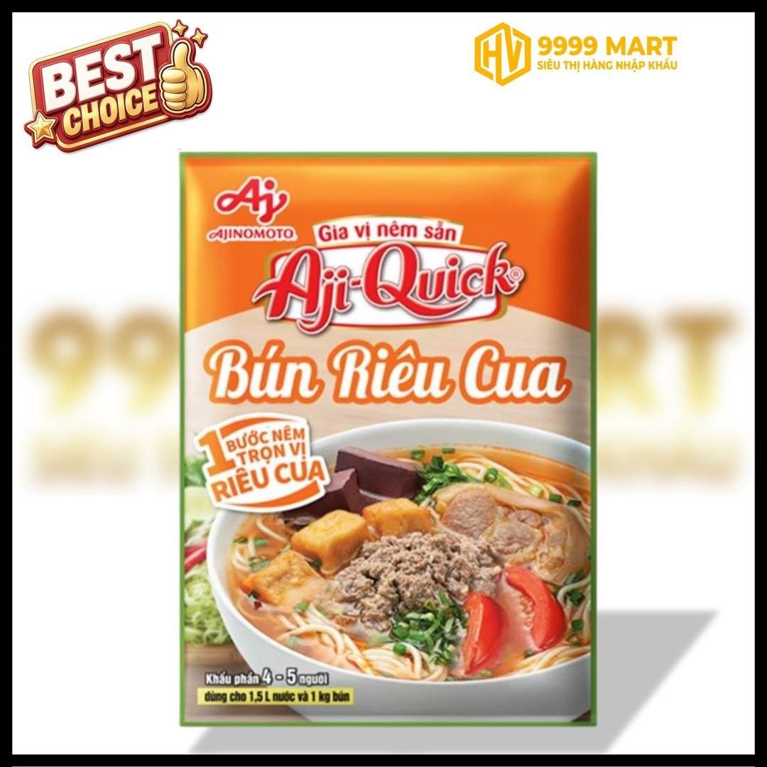  Gia Vị Bún Riêu Cua Aji-quick Gói 54g 