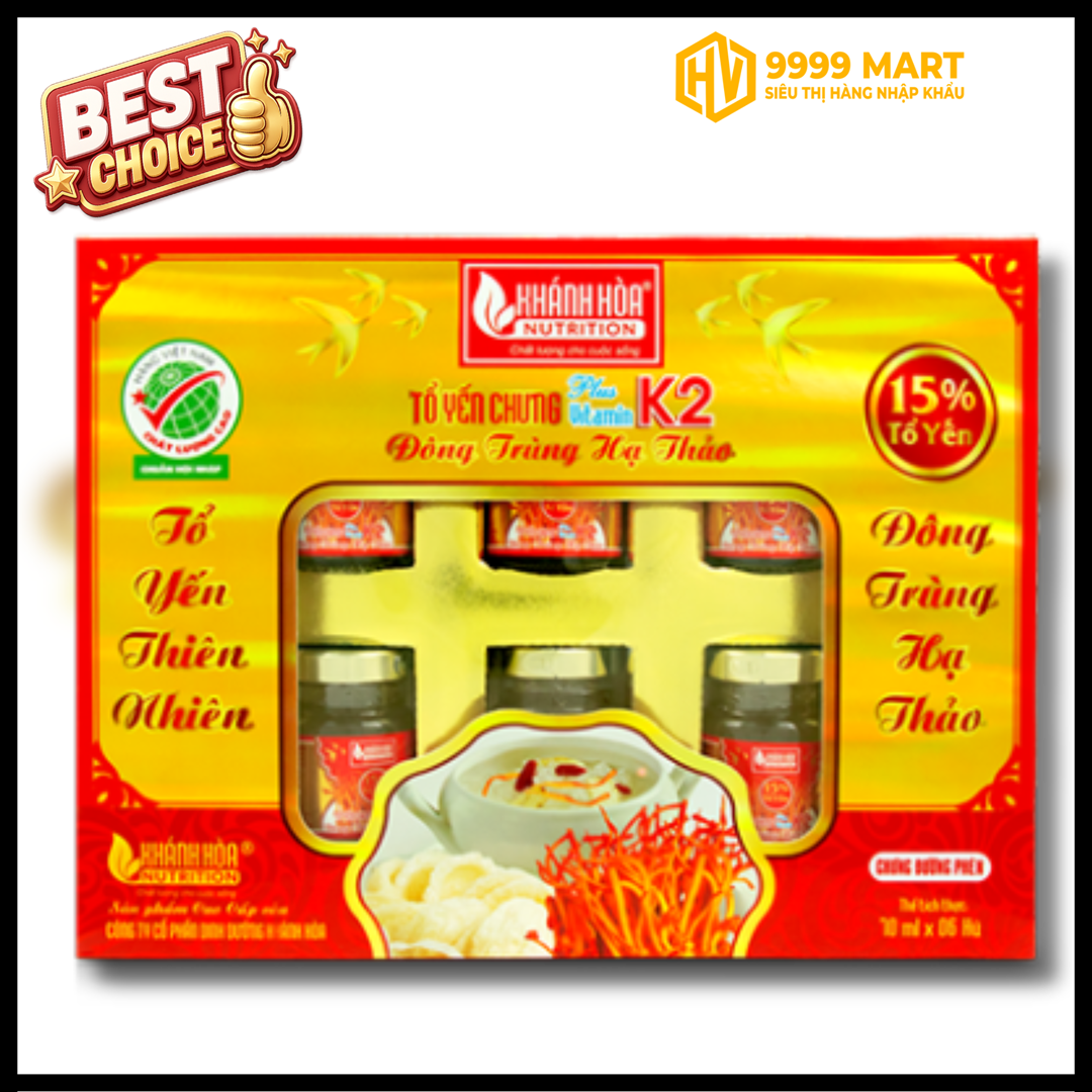  Tổ Yến Chưng Đông Trùng Hạ Thảo 15% 