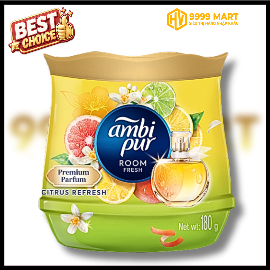  Sáp Thơm Ambi Pur Hương Cam Quýt 180g 