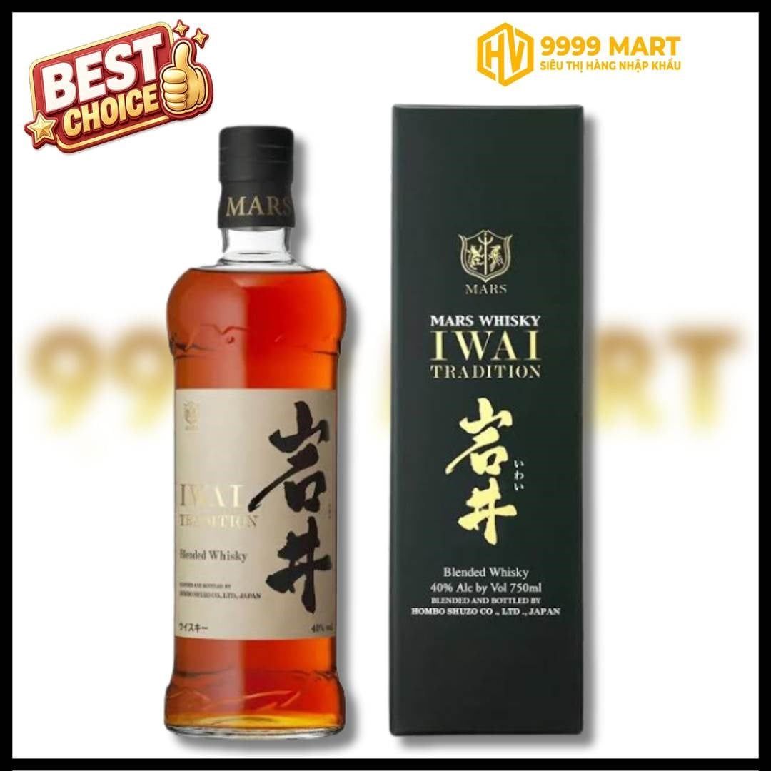  Rượu Iwai Tradition Japanese Whisky 750ml 