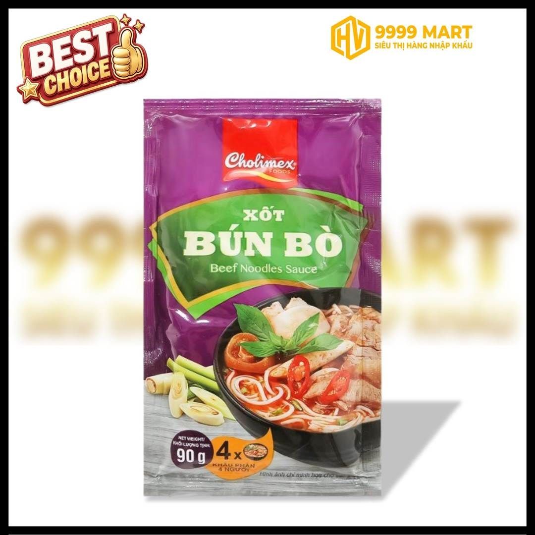  Gia Vị Xốt Bún Bò Cholimex 90g 