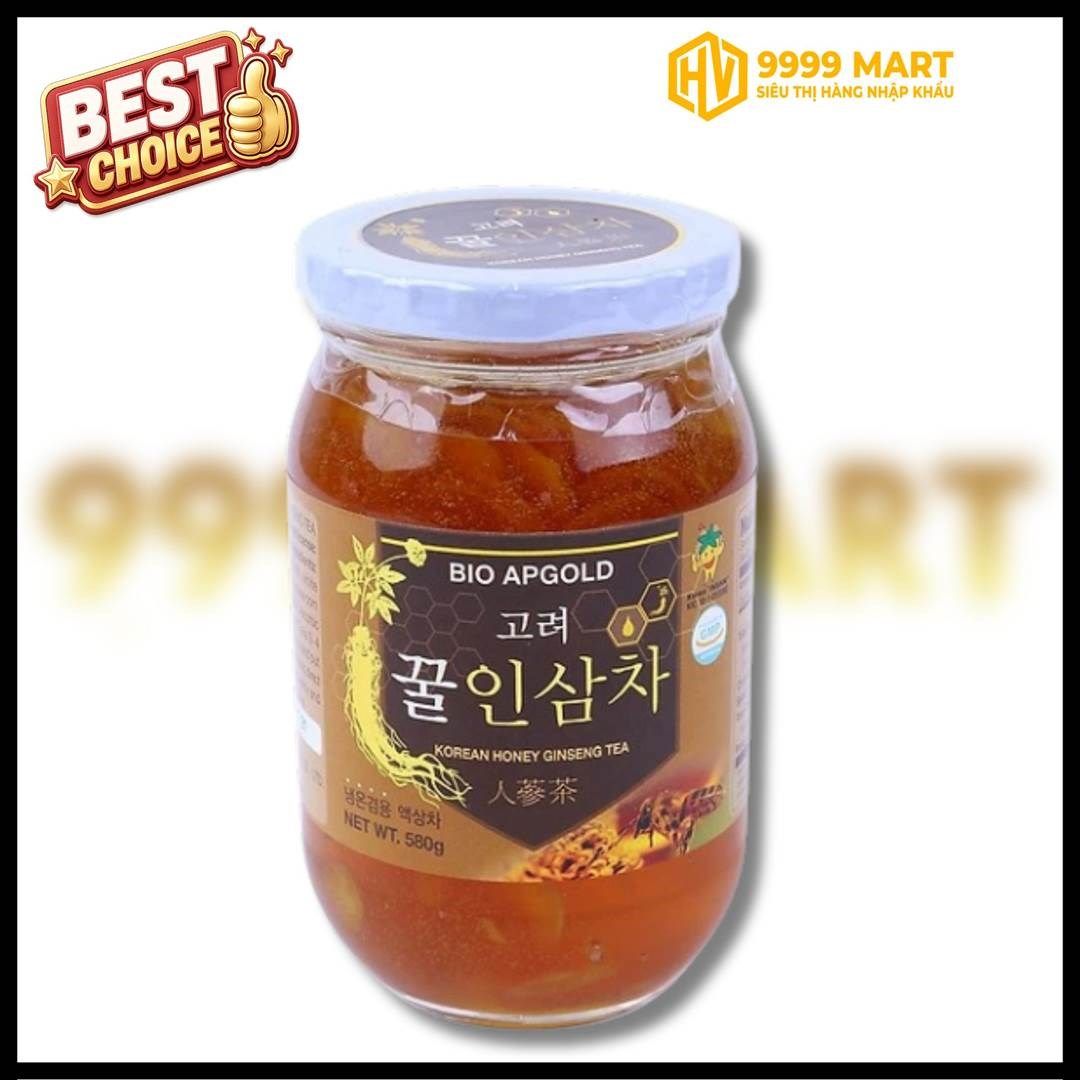 Trà Mật Ong Sâm Bio 580g - Hàn Quốc 